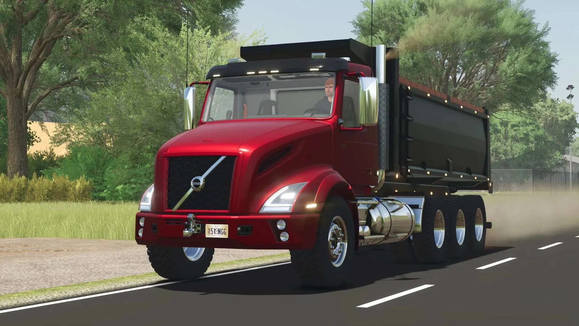 FS25 BM-VOLVO Dump Truck v2.0 Tractors Mod FS25 Mod Free Download