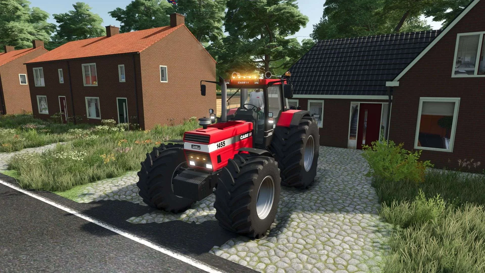 FS25 Case IH 1455 Open Pipe v1.0 Tractors Mod