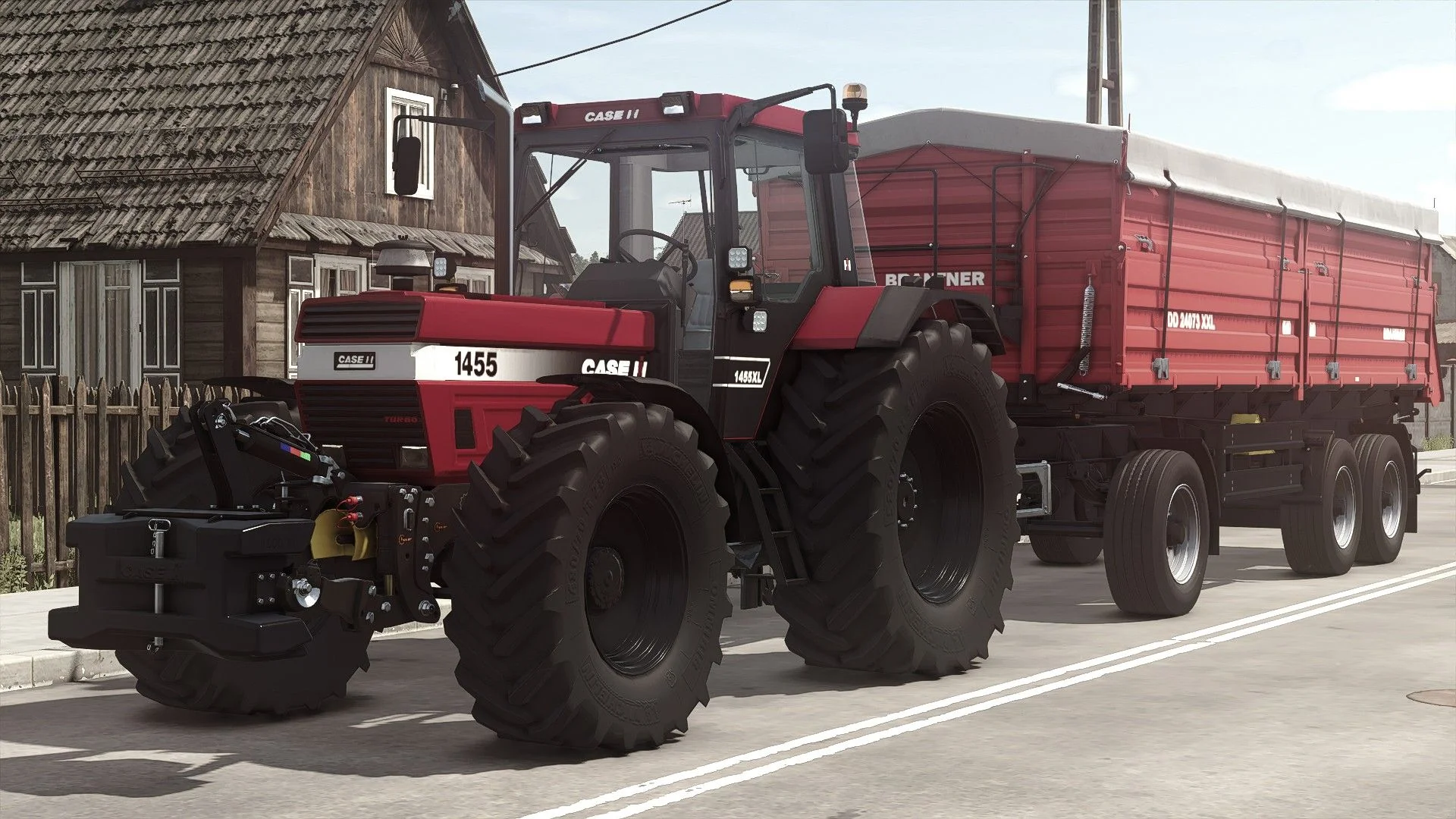 FS25 Case IH 1455 XL Turbo V1.3 Tractors Mod FS25 Mod Free Download
