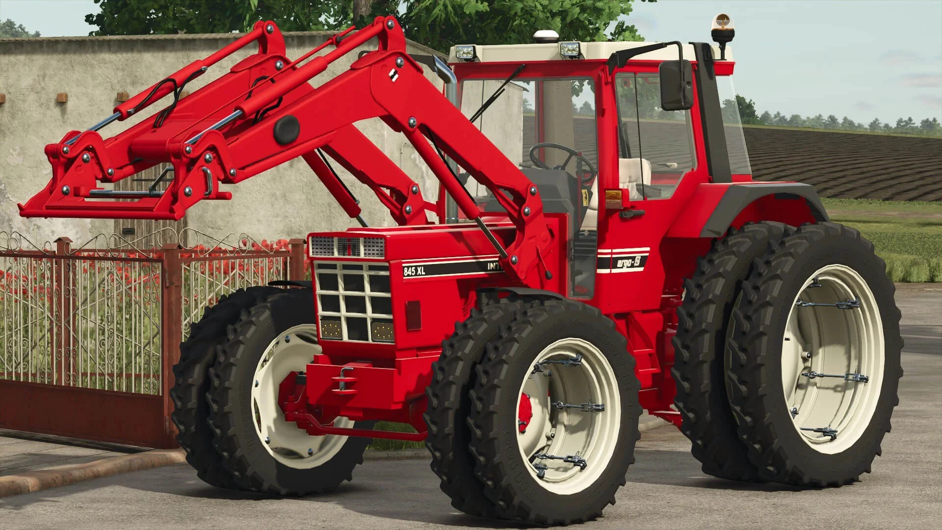 FS25 Case IH 845 XL v1.0 Tractors Mod FS25 Mod Free Download