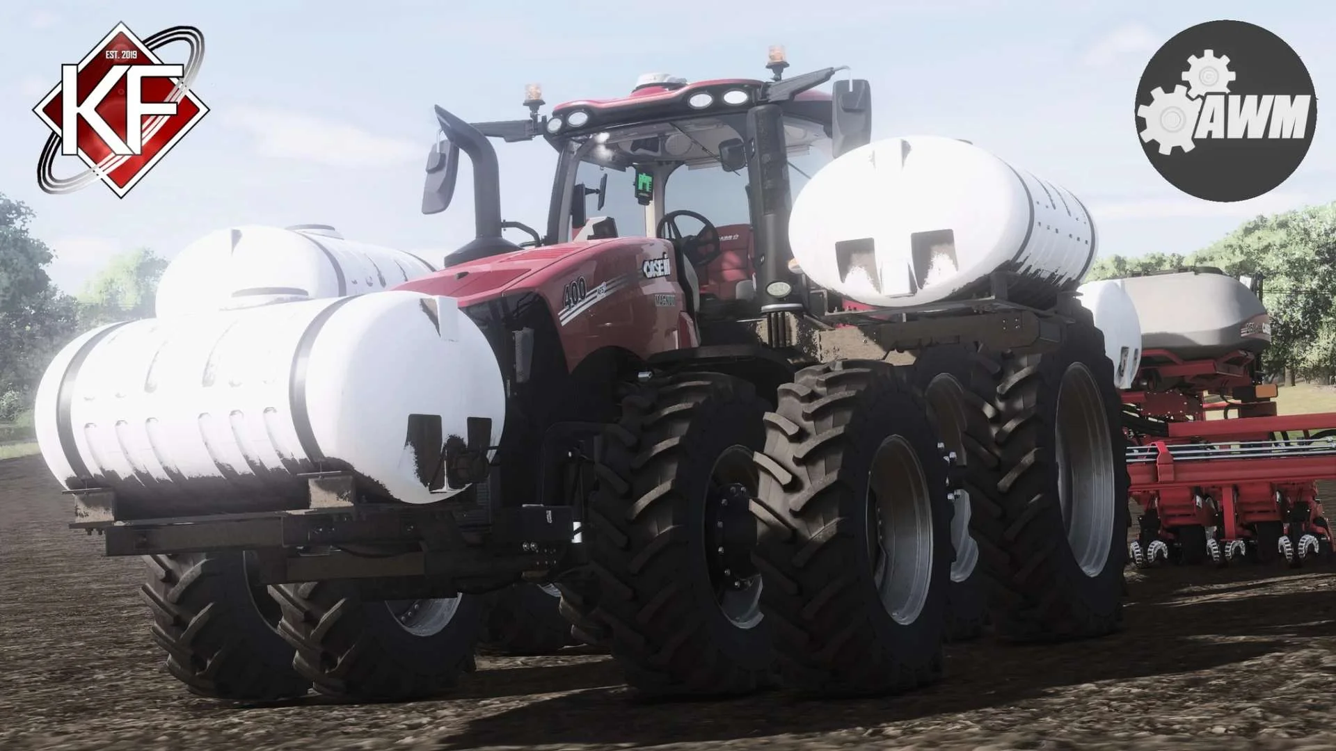 FS25 Case IH AFS Connect Magnum Series Update v1.0.0.2 Tractors Mod FS25 Mod Free Download