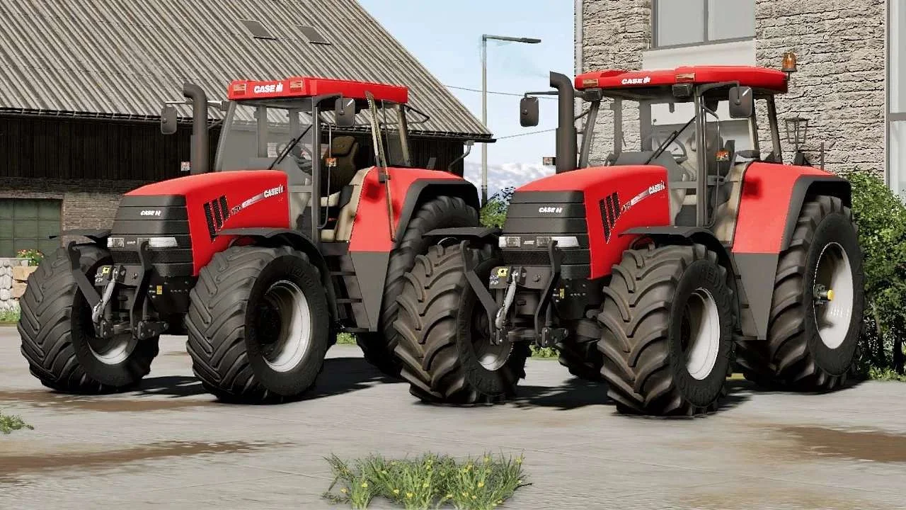 FS25 Case IH CVX 100 Series v1.0 Tractors Mod FS25 Mod Free Download