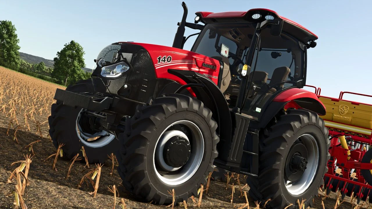 FS25 Case IH Farmall Max 140 V1.0.0.1 Tractors Mod FS25 Mod Free Download