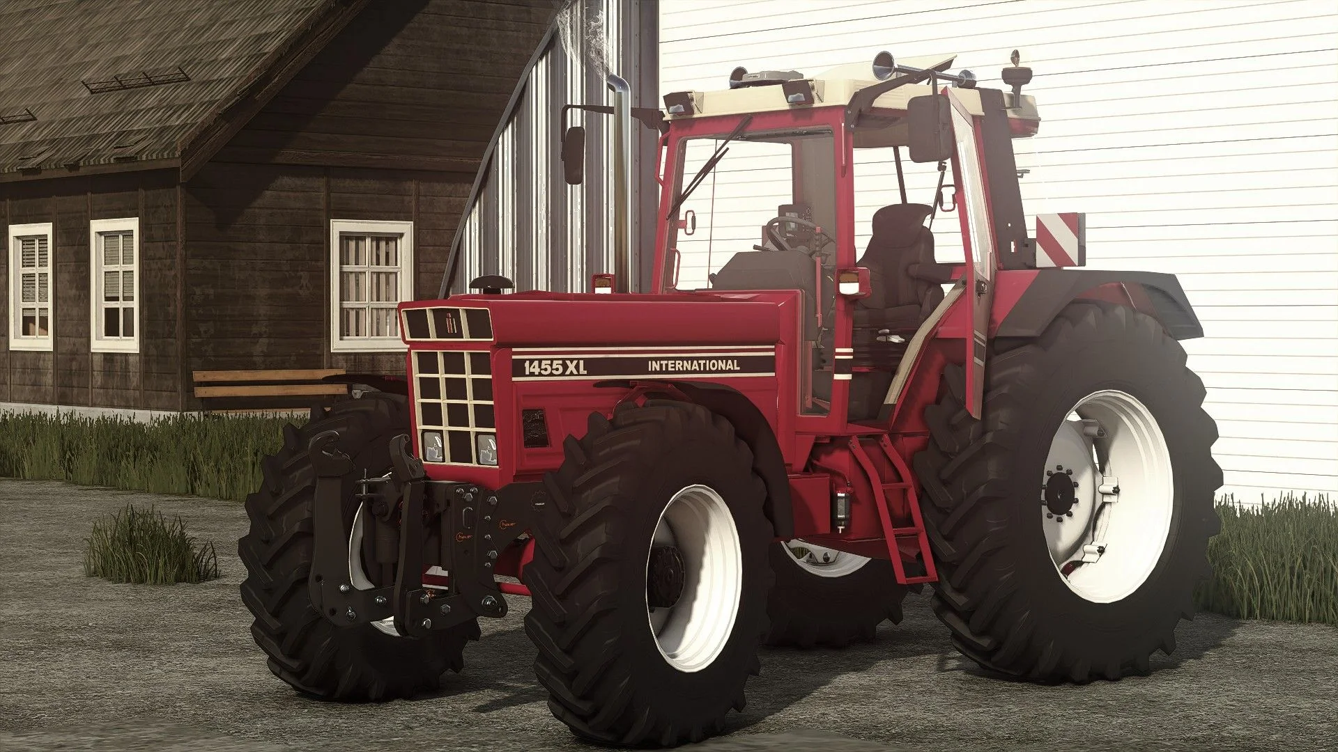 FS25 Case IH International 1455XL V1.0 Tractors Mod FS25 Mod Free Download