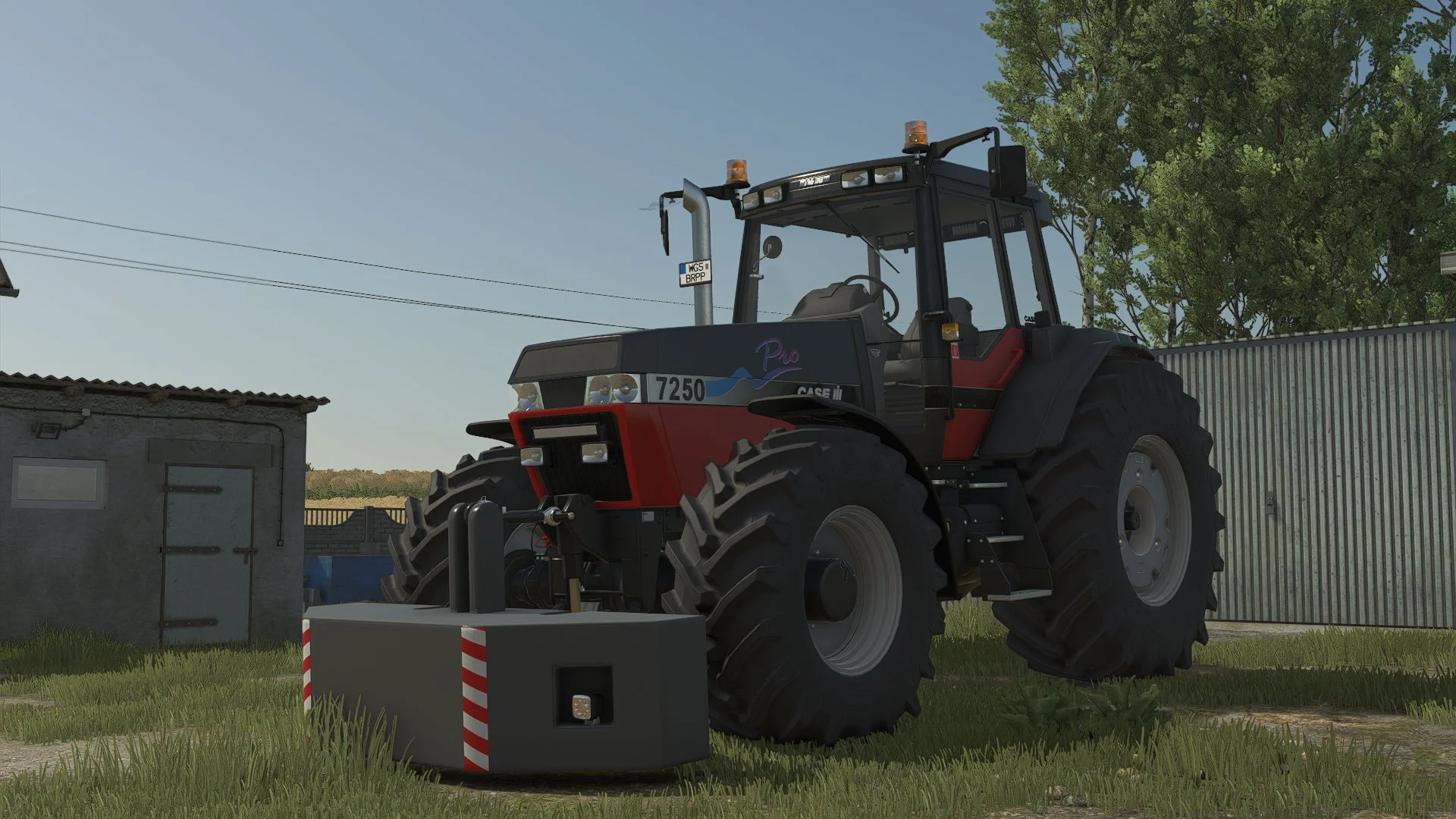 FS25 Case IH Magnum 7200 Pro Series Black V1.0 Tractors Mod