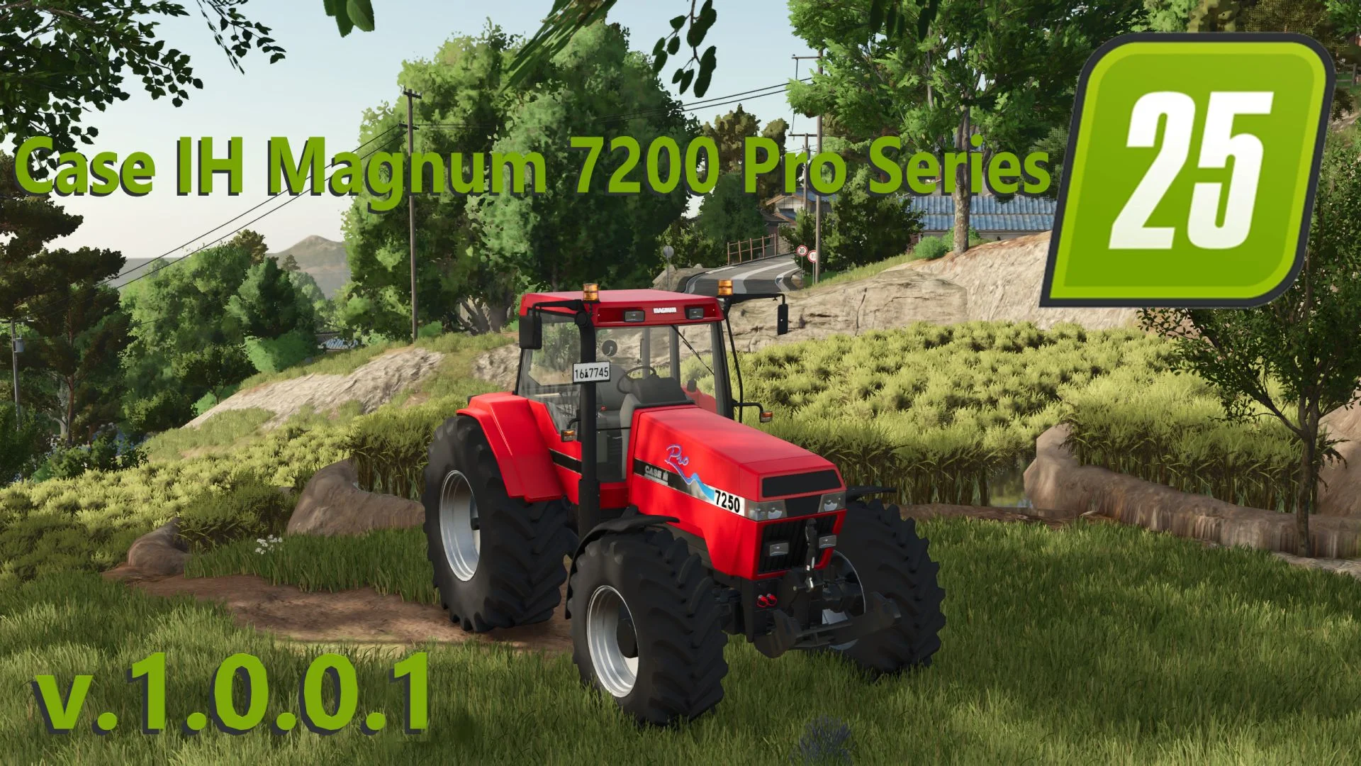 FS25 Case IH Magnum 7200 Pro Series V1.0.0.1 Tractors Mod FS25 Mod Free Download