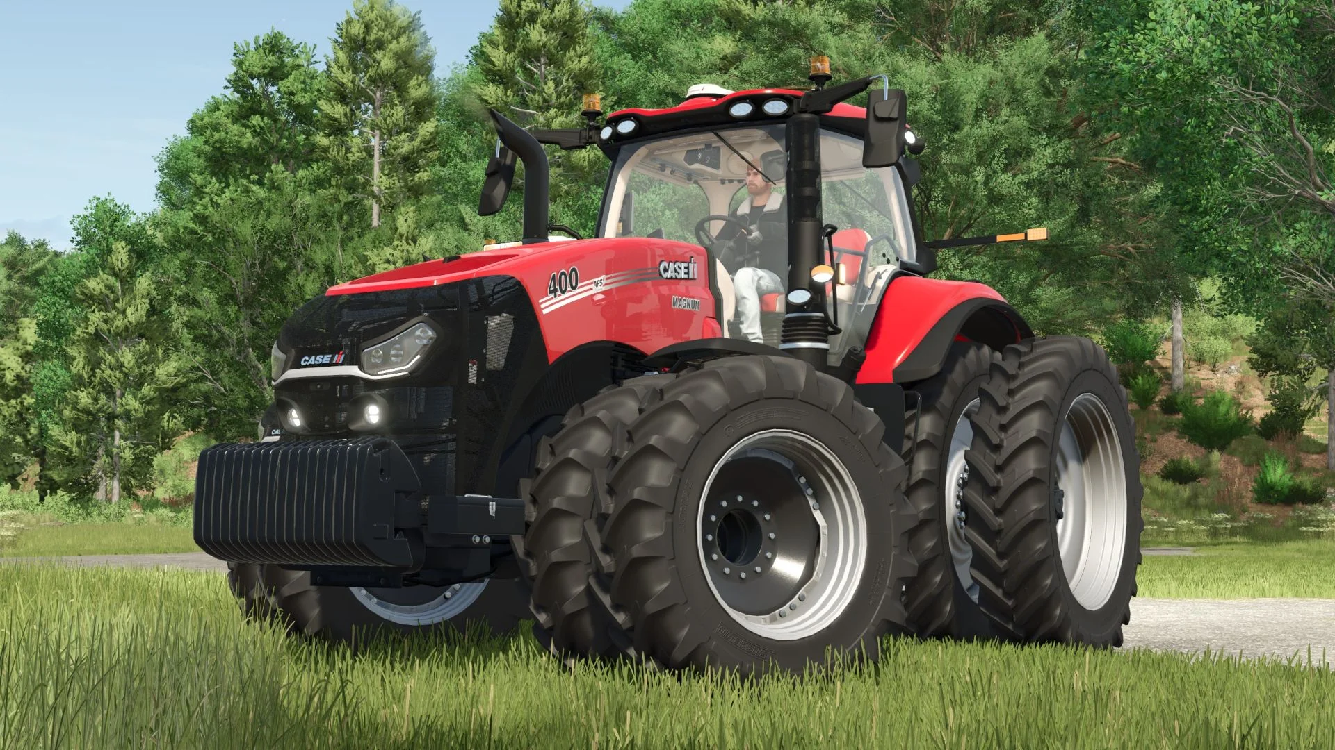 FS25 Case IH Magnum AFS Connect US Spec V1.0 Tractors Mod FS25 Mod Free Download