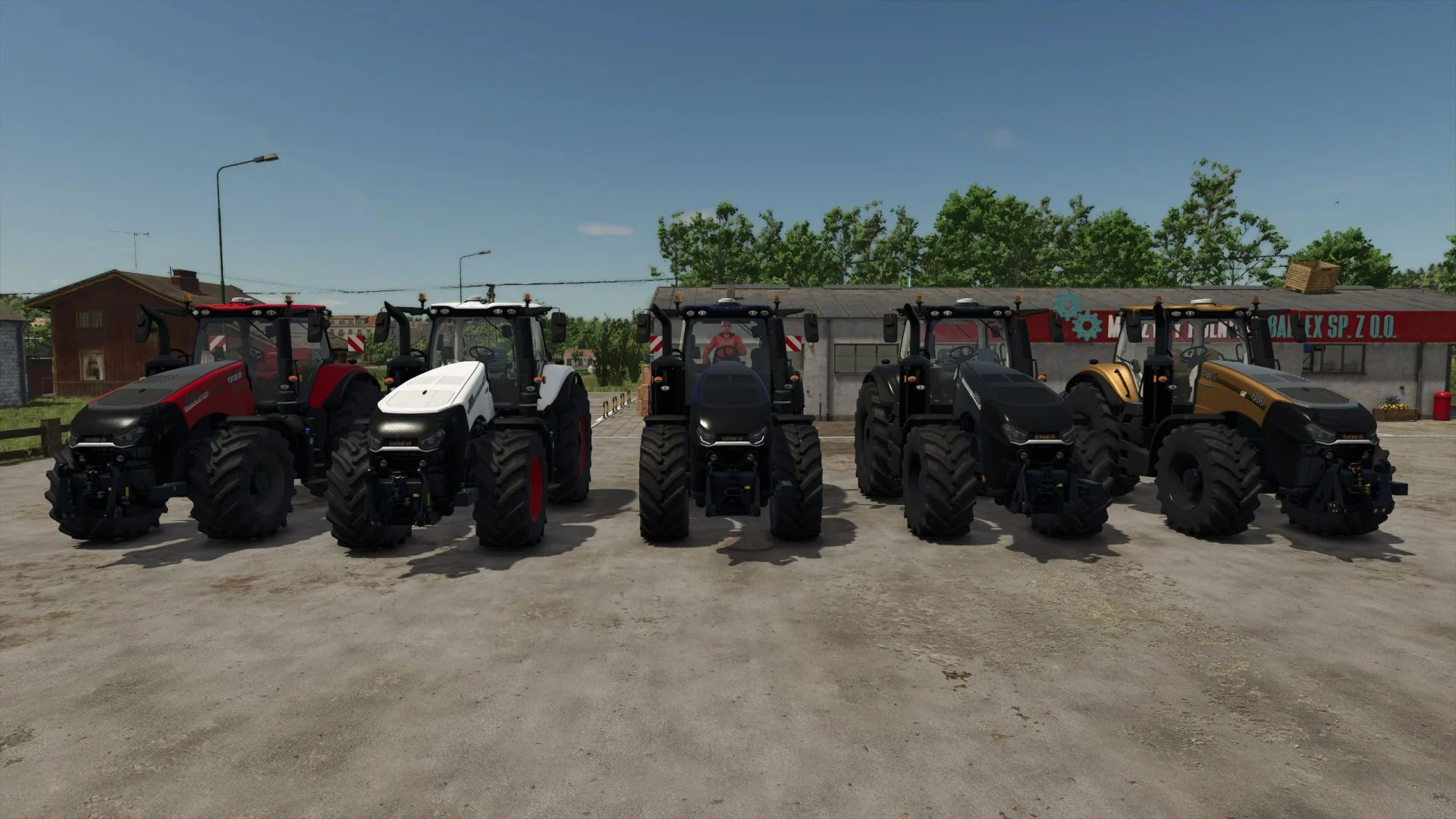 FS25 Case IH Magnum Black Knight V1.0.0.1 Tractors Mod FS25 Mod Free Download