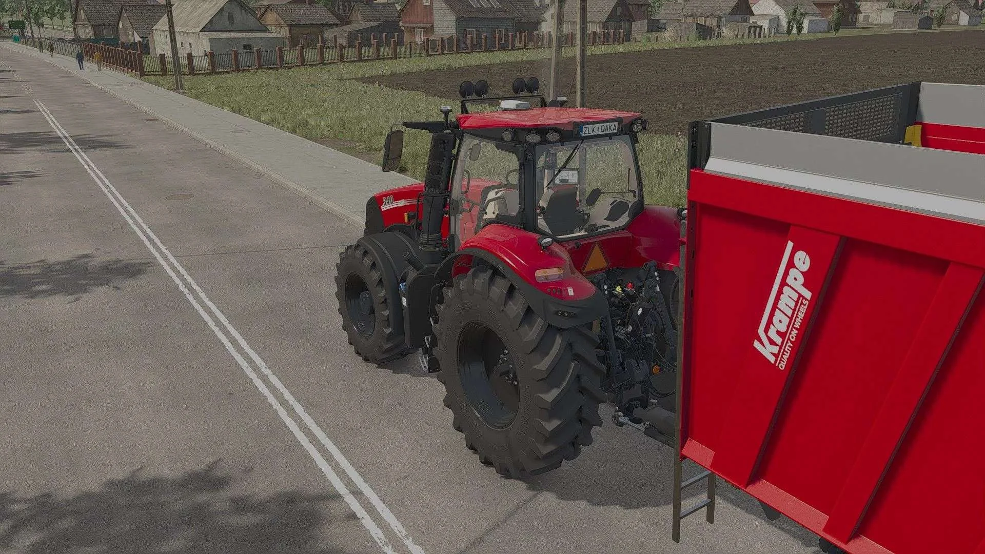 FS25 Case IH Magnum T4B Edit V1.0 Tractors Mod FS25 Mod Free Download