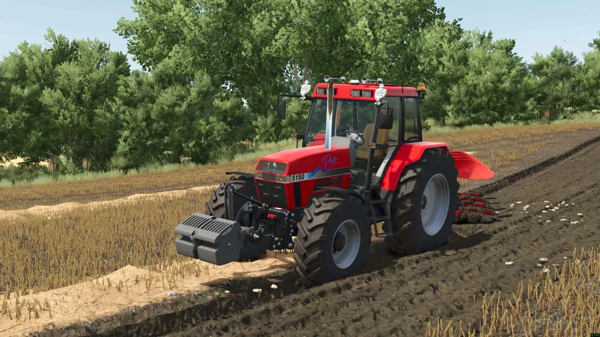 FS25 Case IH Maxxum 5100 v1.0 Tractors Mod FS25 Mod Free Download