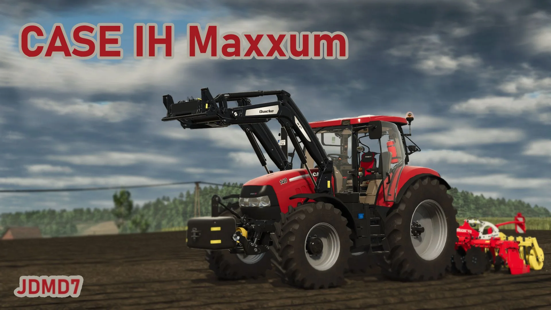 FS25 Case IH Maxxum V1.0 Tractors Mod FS25 Mod Free Download