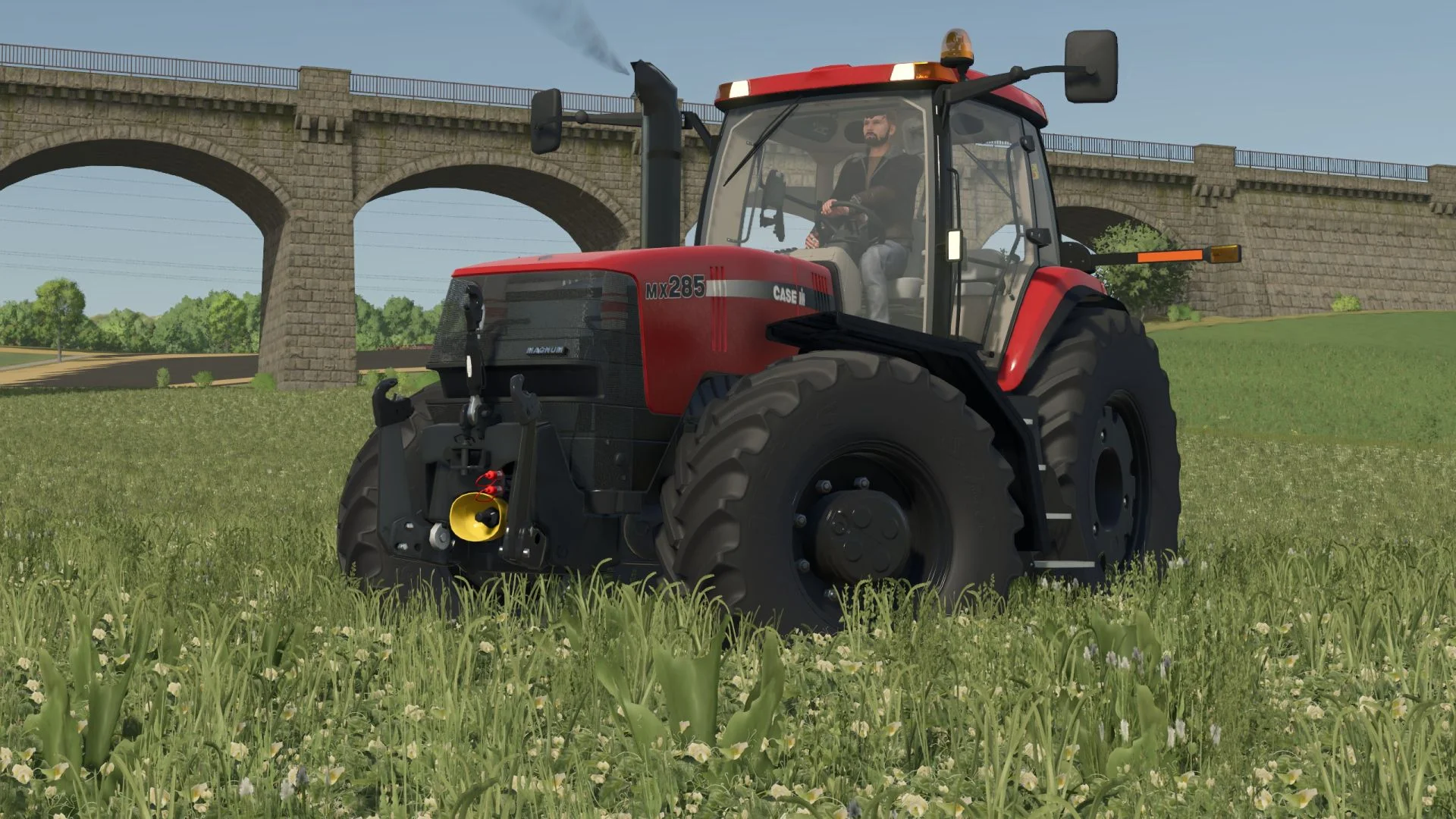 FS25 Case IH MX Magnum series US V1.0 Tractors Mod FS25 Mod Free Download
