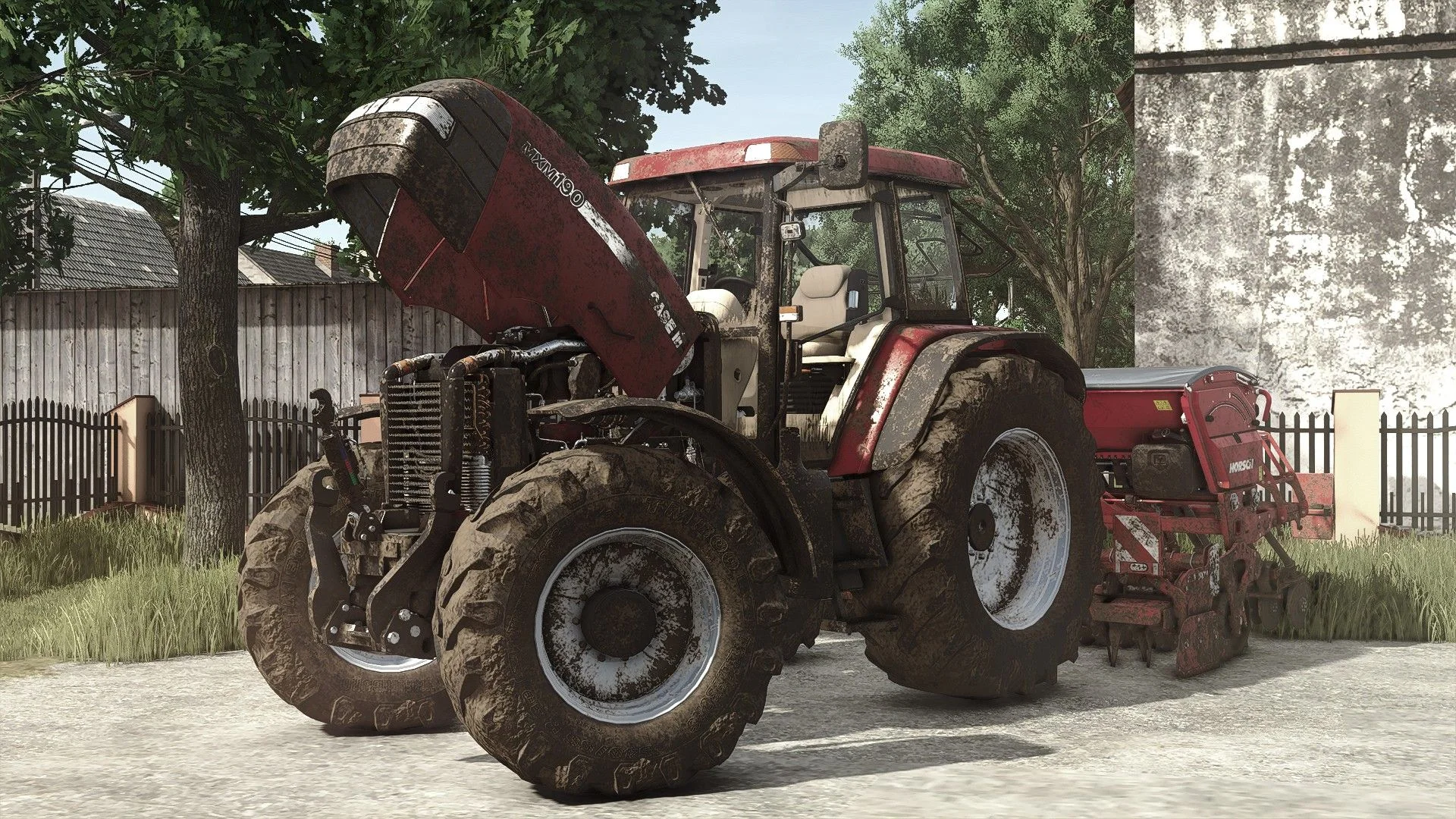 FS25 Case IH MXM 190 V1.4 Tractors Mod FS25 Mod Free Download