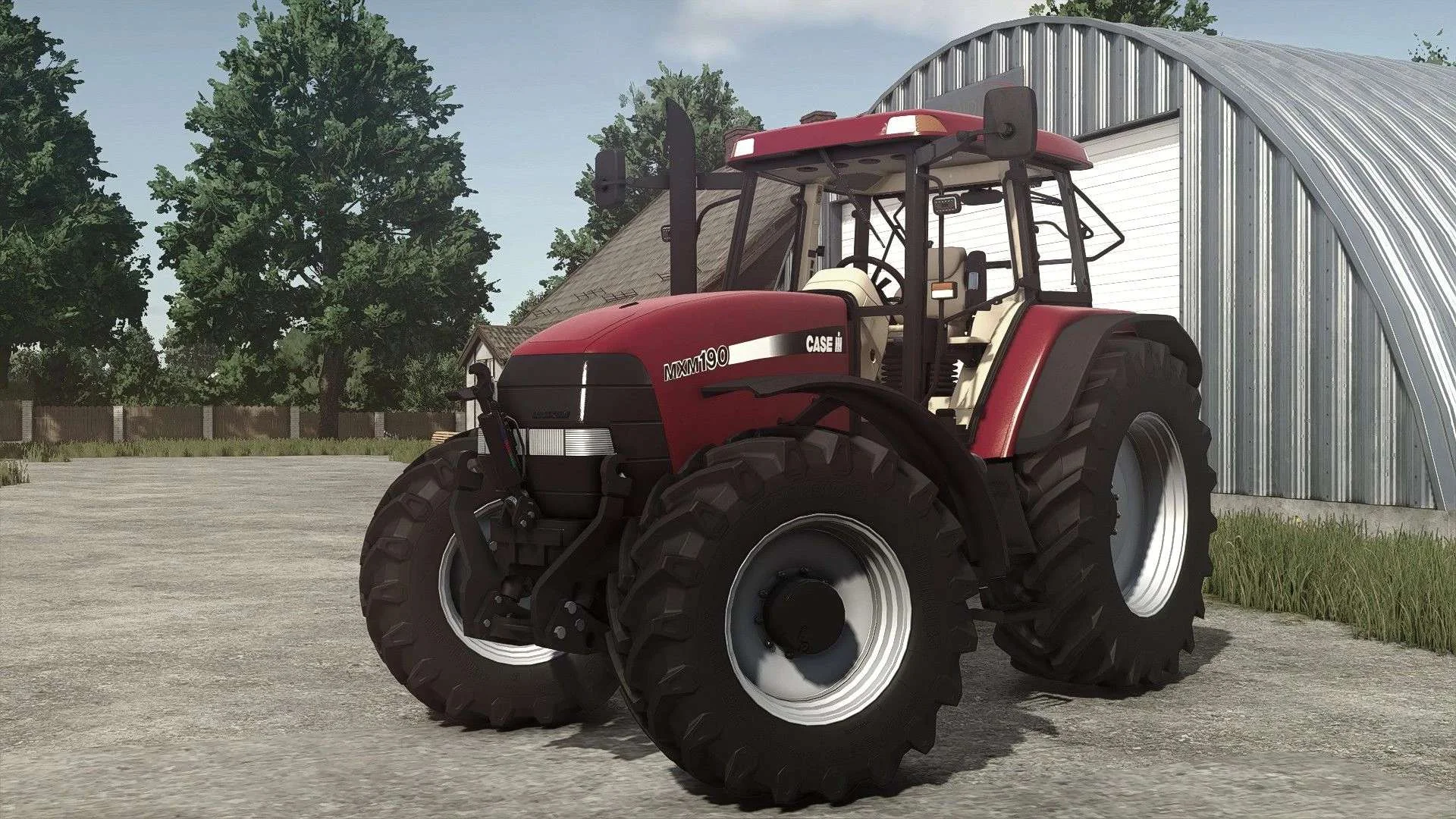 FS25 Case IH MXM 190 v1.6 Tractors Mod FS25 Mod Free Download