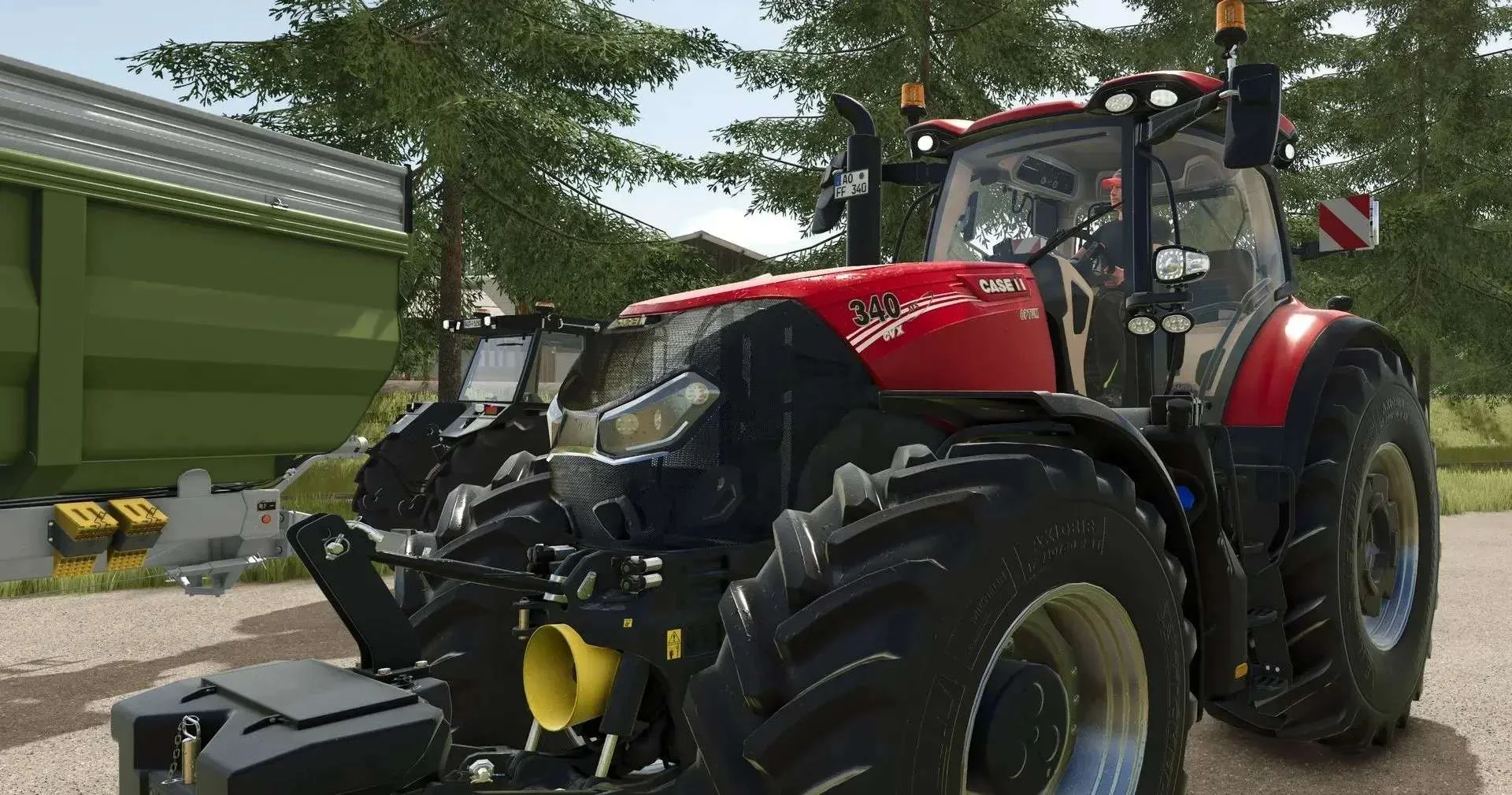 FS25 Case IH Optum AFS + Steyr Terrus CVT + New Holland T7 HD v1.4.2.1 Tractors Mod FS25 Mod Free Download
