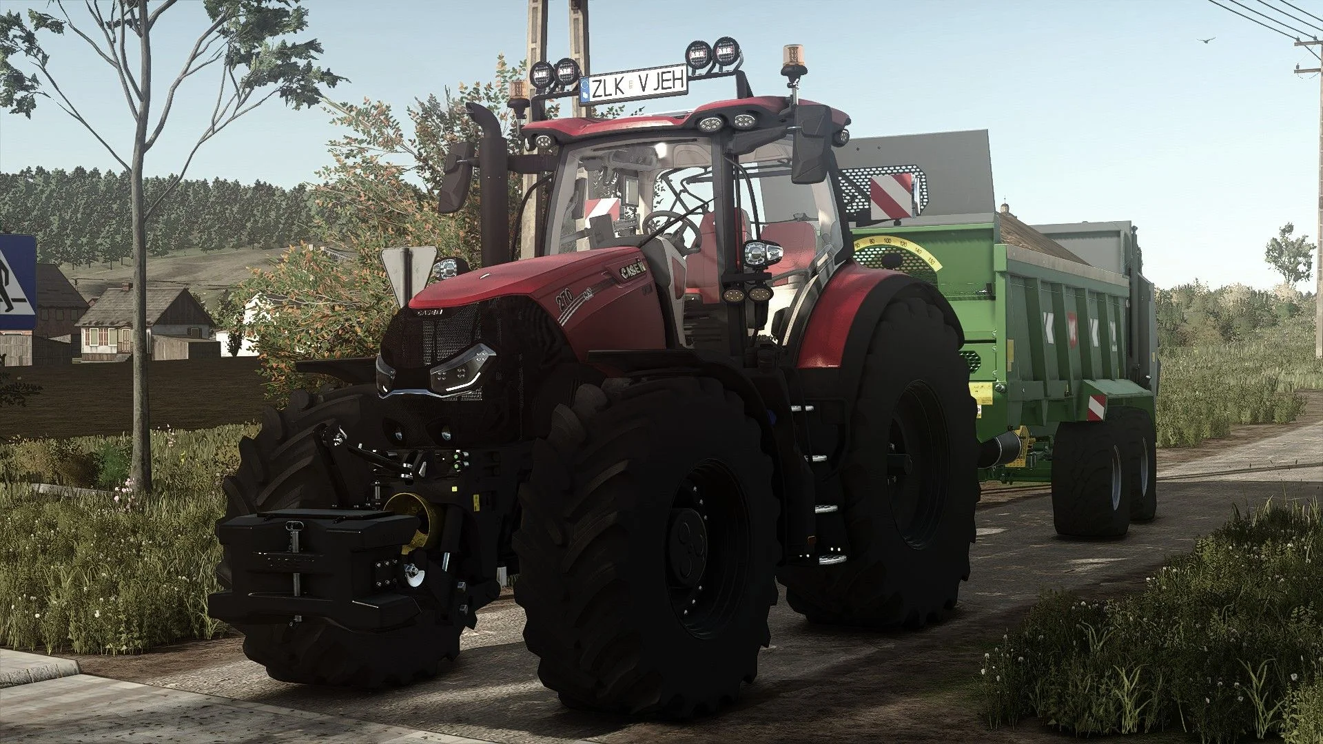 FS25 Case IH Optum AFS Edit V1.2 Tractors Mod FS25 Mod Free Download