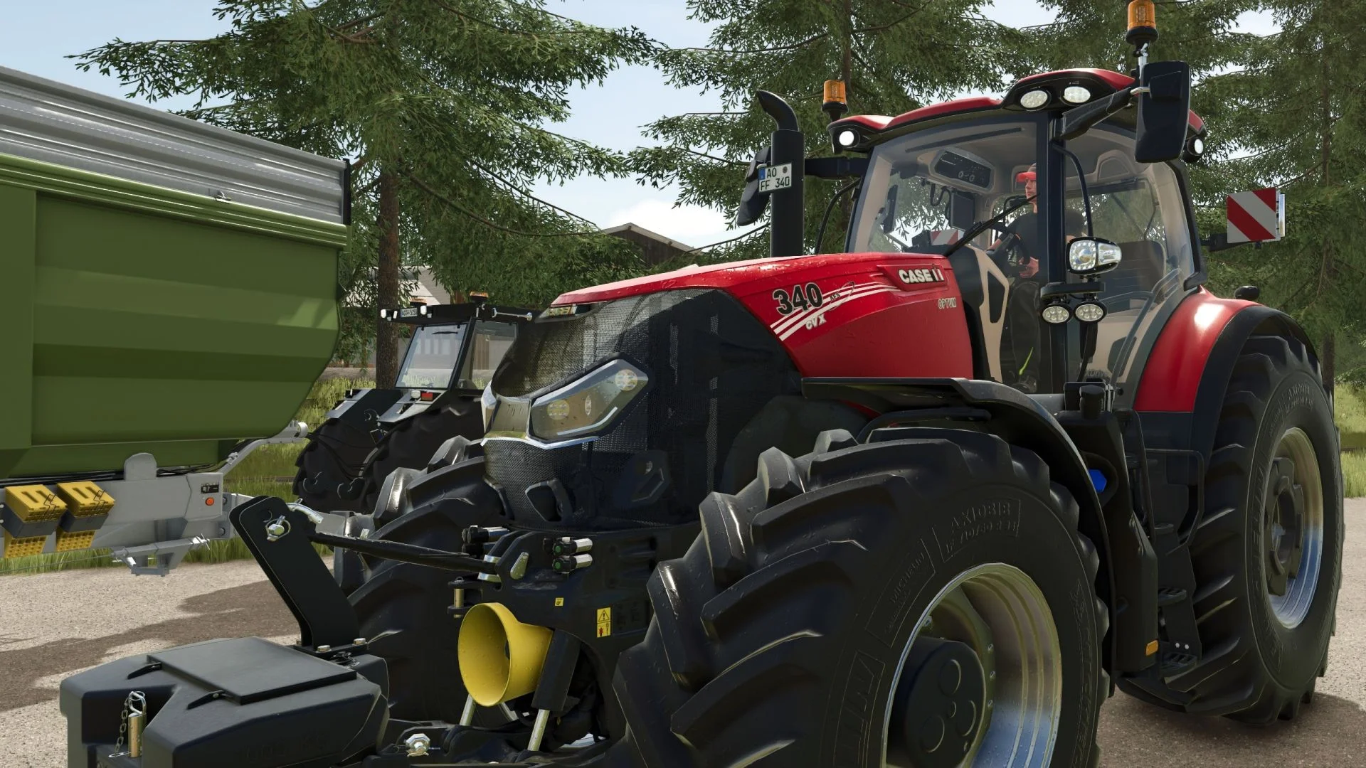 FS25 Case IH Optum AFS V1.1 Tractors Mod FS25 Mod Free Download