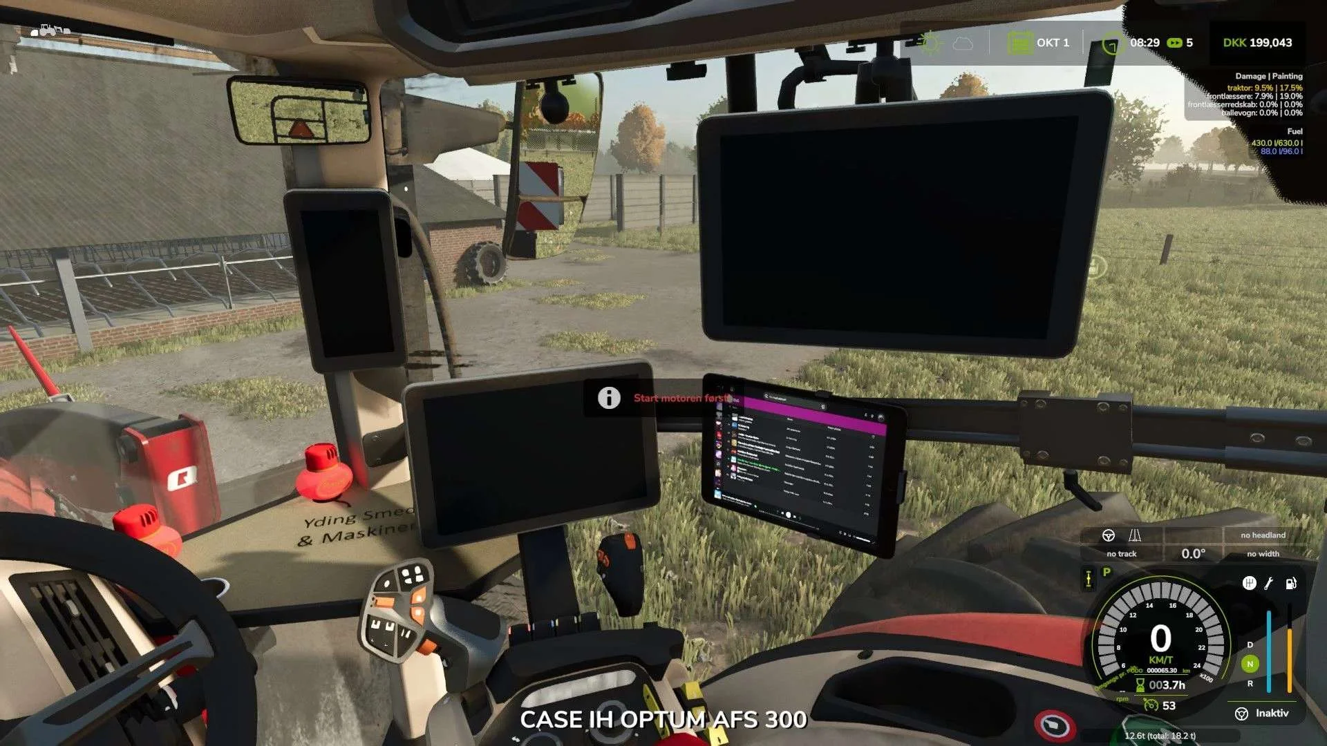 FS25 Case IH Optum v1.0 Tractors Mod FS25 Mod Free Download