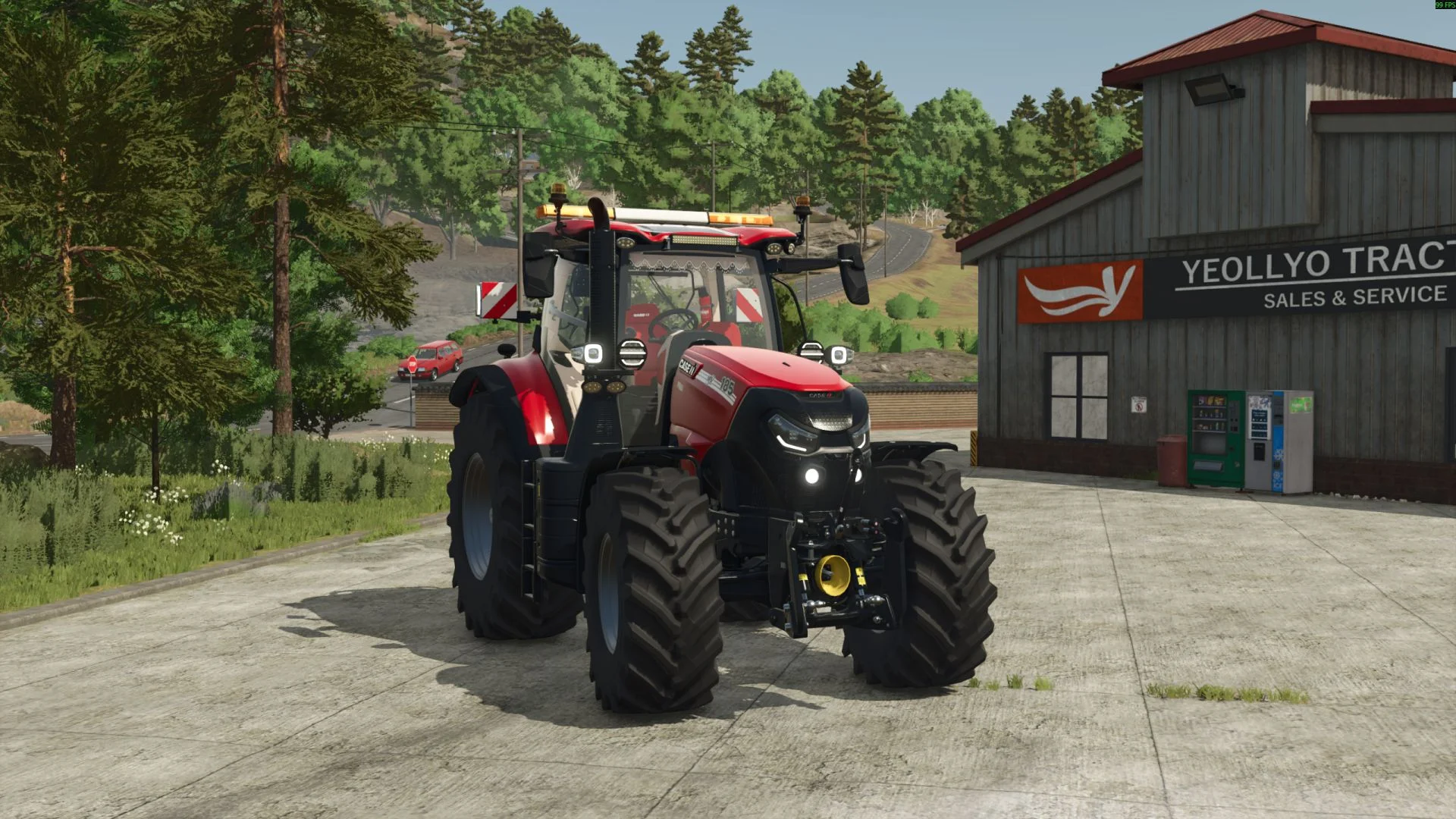 FS25 Case IH Puma AFS Connect V1.0 Tractors Mod FS25 Mod Free Download