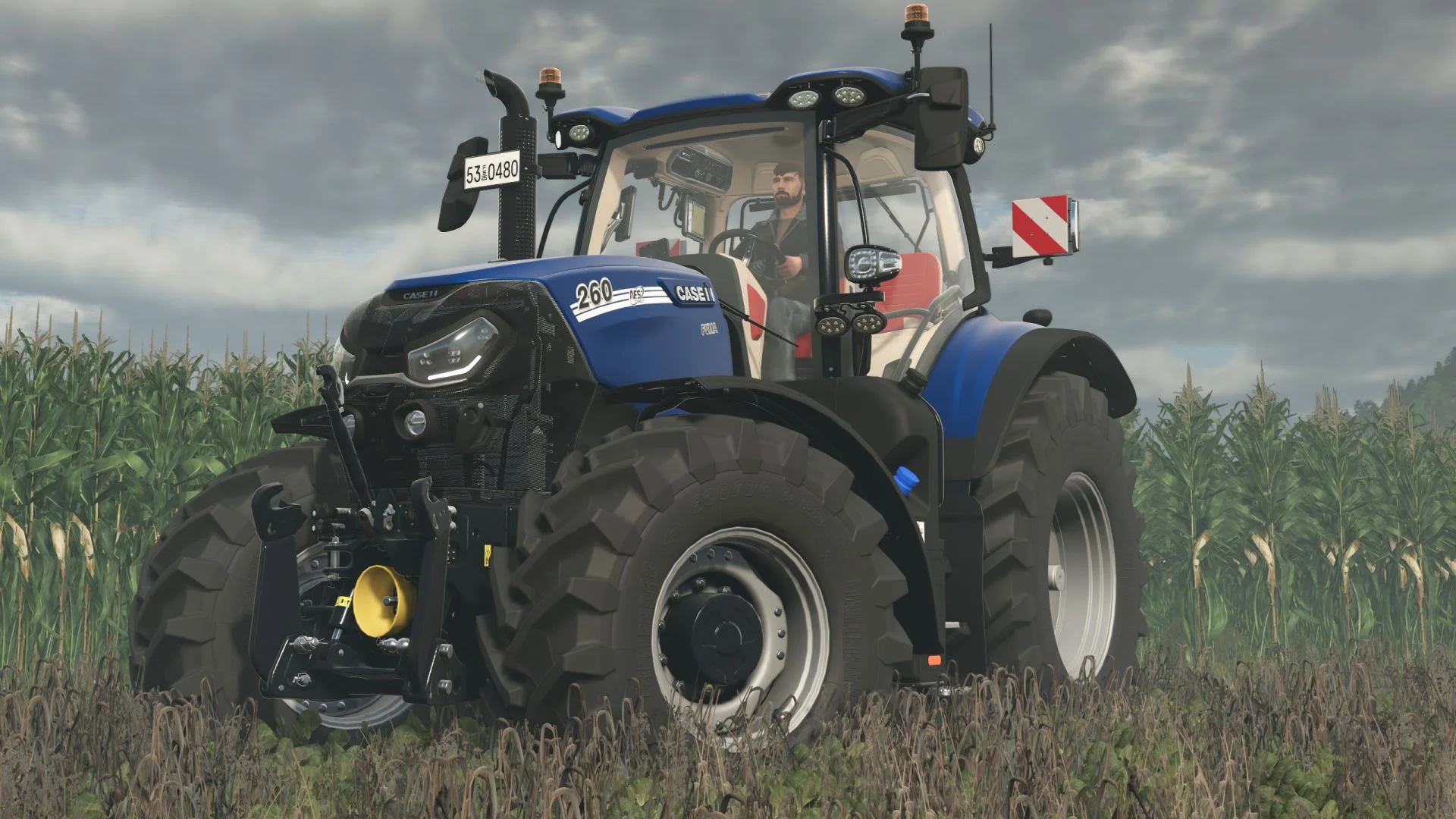 FS25 Case IH Puma Blue Power V1.0 Tractors Mod FS25 Mod Free Download