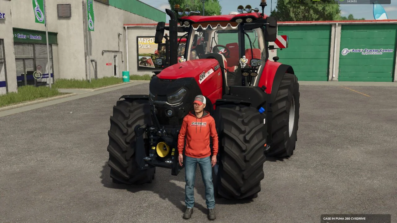 FS25 Case IH Puma Edit V1.0 Tractors Mod FS25 Mod Free Download