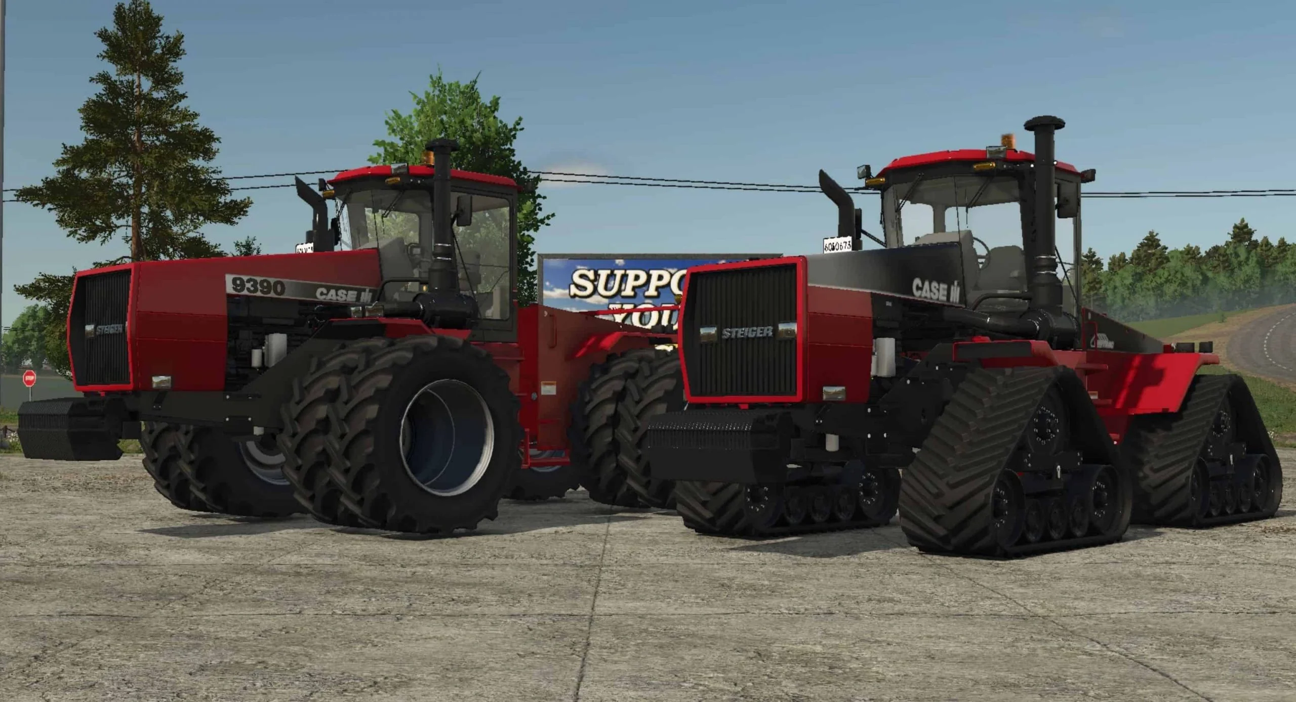 FS25 Case IH QT Steigers V1.0 Tractors Mod FS25 Mod Free Download