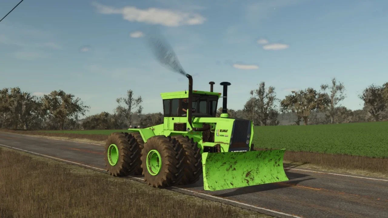 FS25 Case IH Steiger III V1.0 Tractors Mod FS25 Mod Free Download