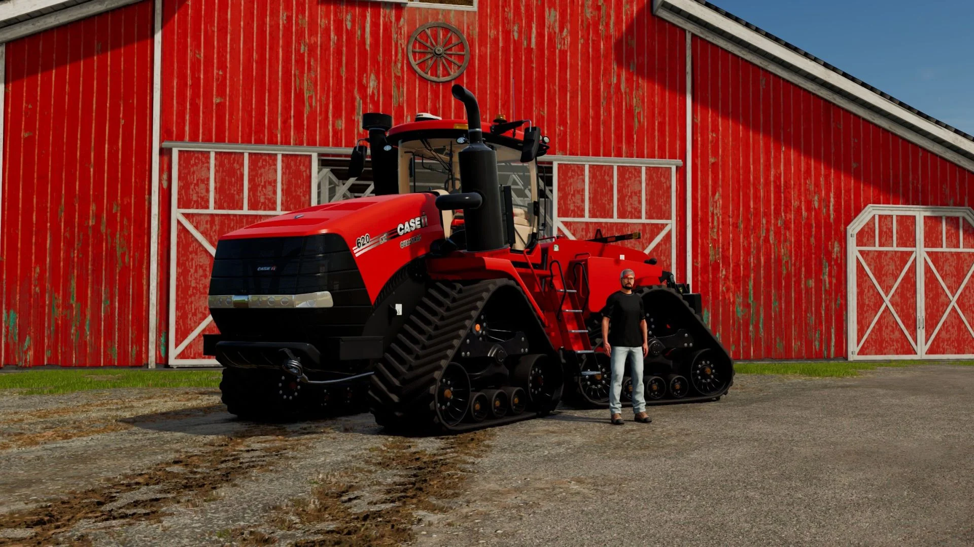 FS25 Case IH Steiger Quadtrac V1.0.0.1 Tractors Mod FS25 Mod Free Download
