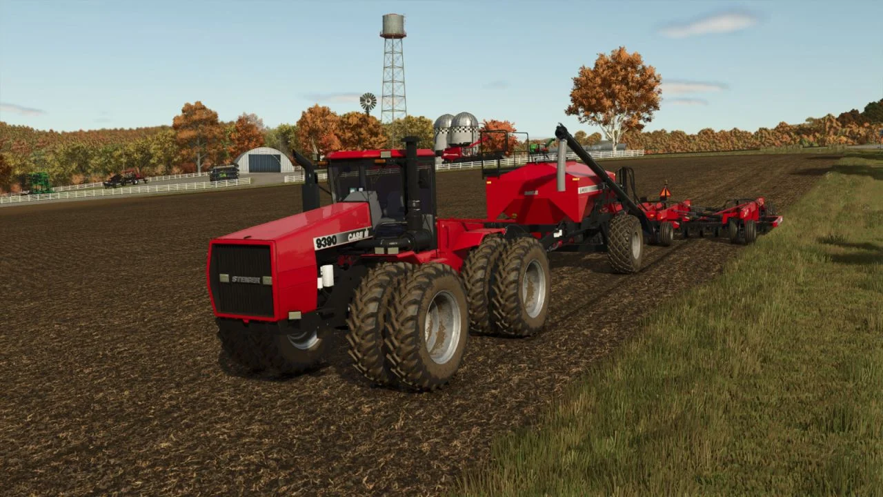 FS25 Case IH Steiger Series (Large Frame) V1.0 Tractors Mod FS25 Mod Free Download