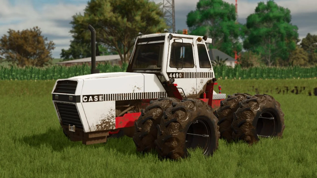 FS25 Case IH Traction King Series V1.0 Tractors Mod FS25 Mod Free Download