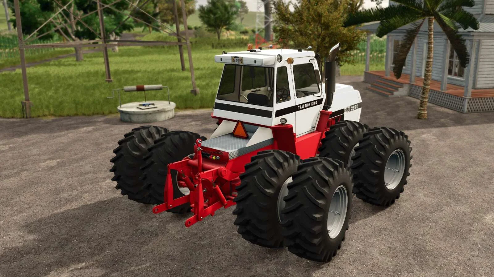 FS25 Case IH Traction King Series v1.1 Tractors Mod FS25 Mod Free Download