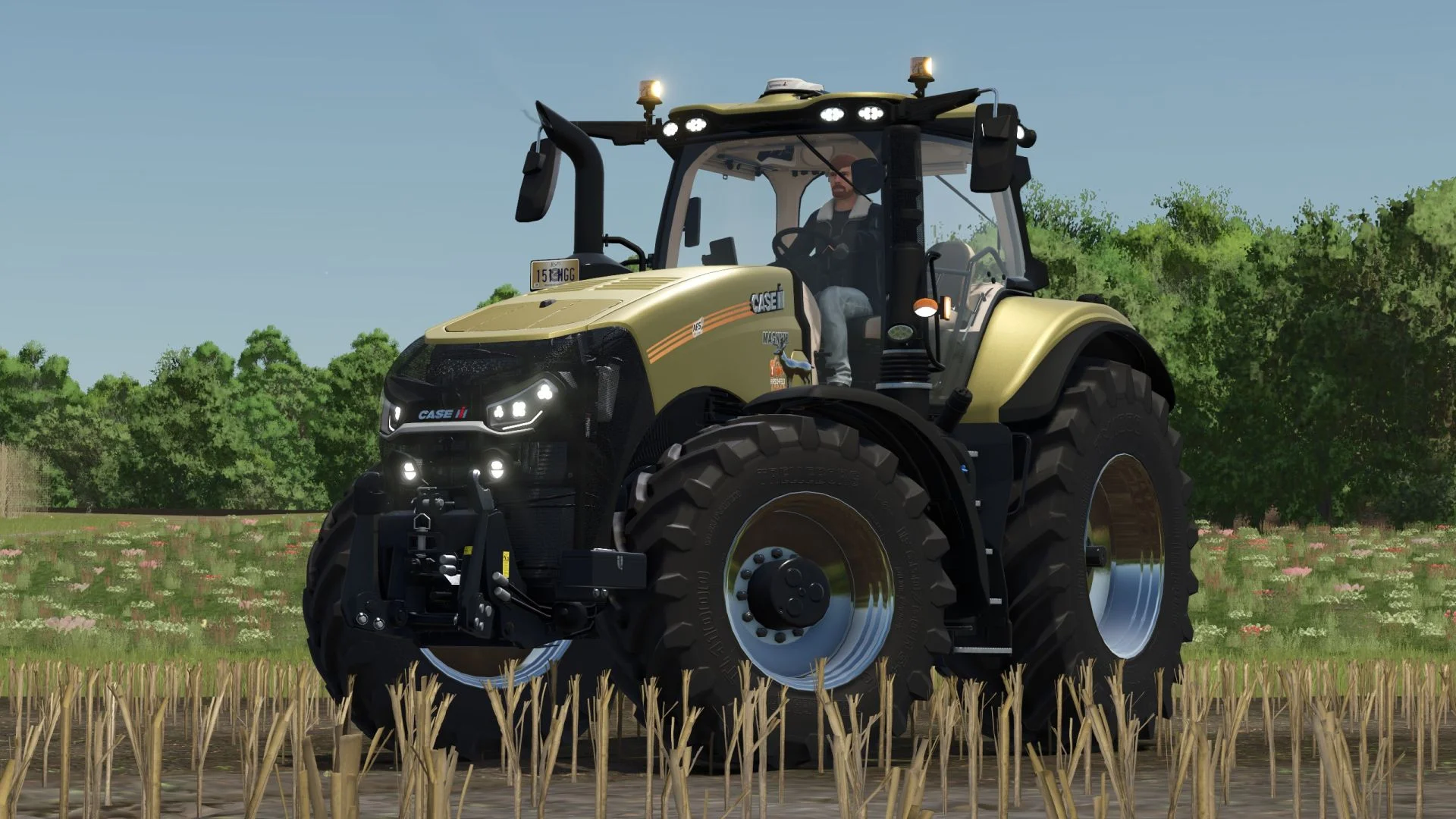 FS25 CASE Magnum Edit V1.0 Tractors Mod FS25 Mod Free Download