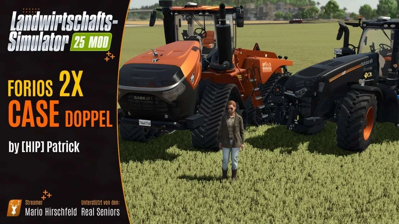 FS25 CASE Magnum More Speed & Power v1.0 Tractors Mod FS25 Mod Free Download