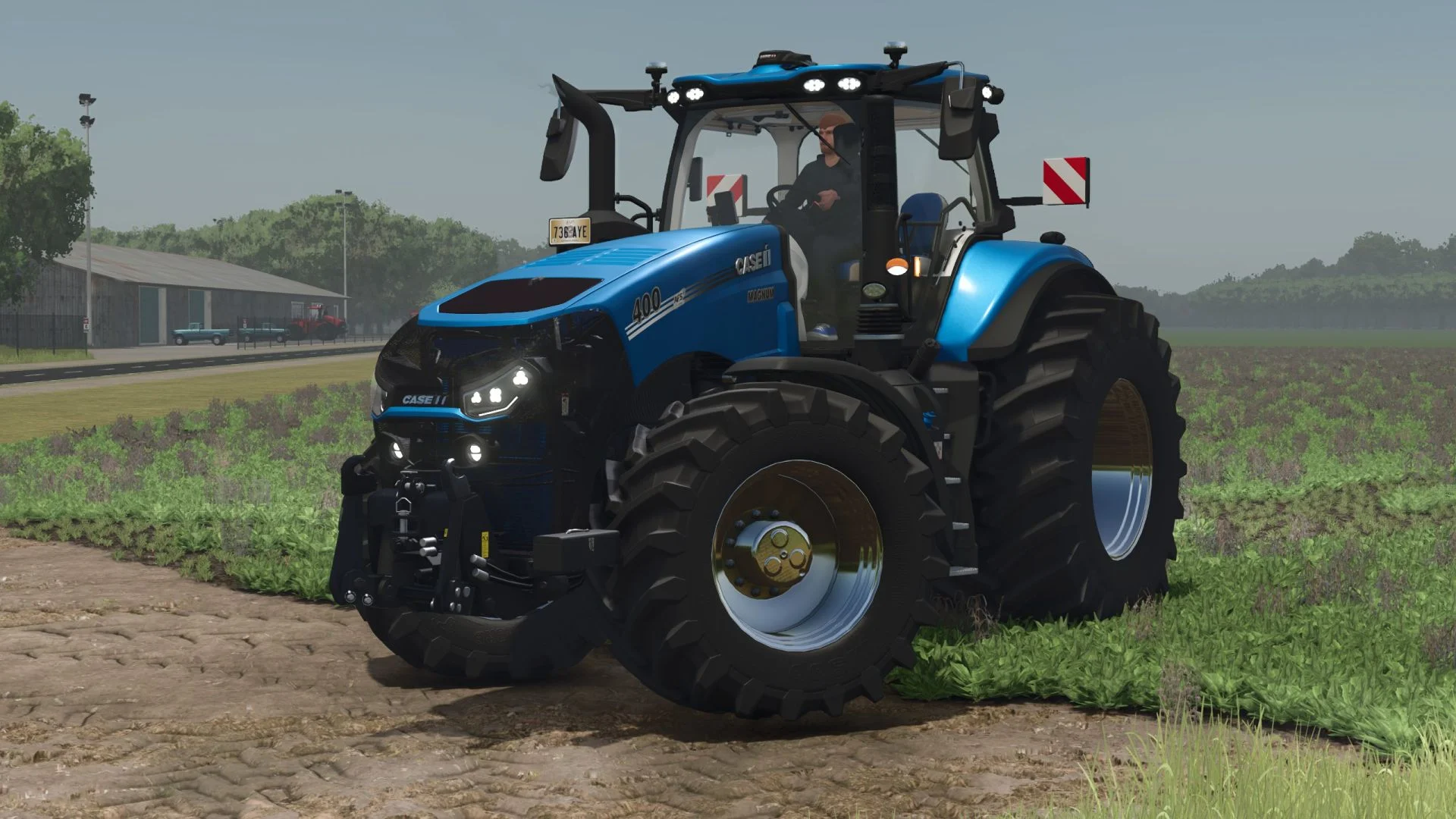 FS25 Case Magnum T4B Edit V1.0 Tractors Mod FS25 Mod Free Download