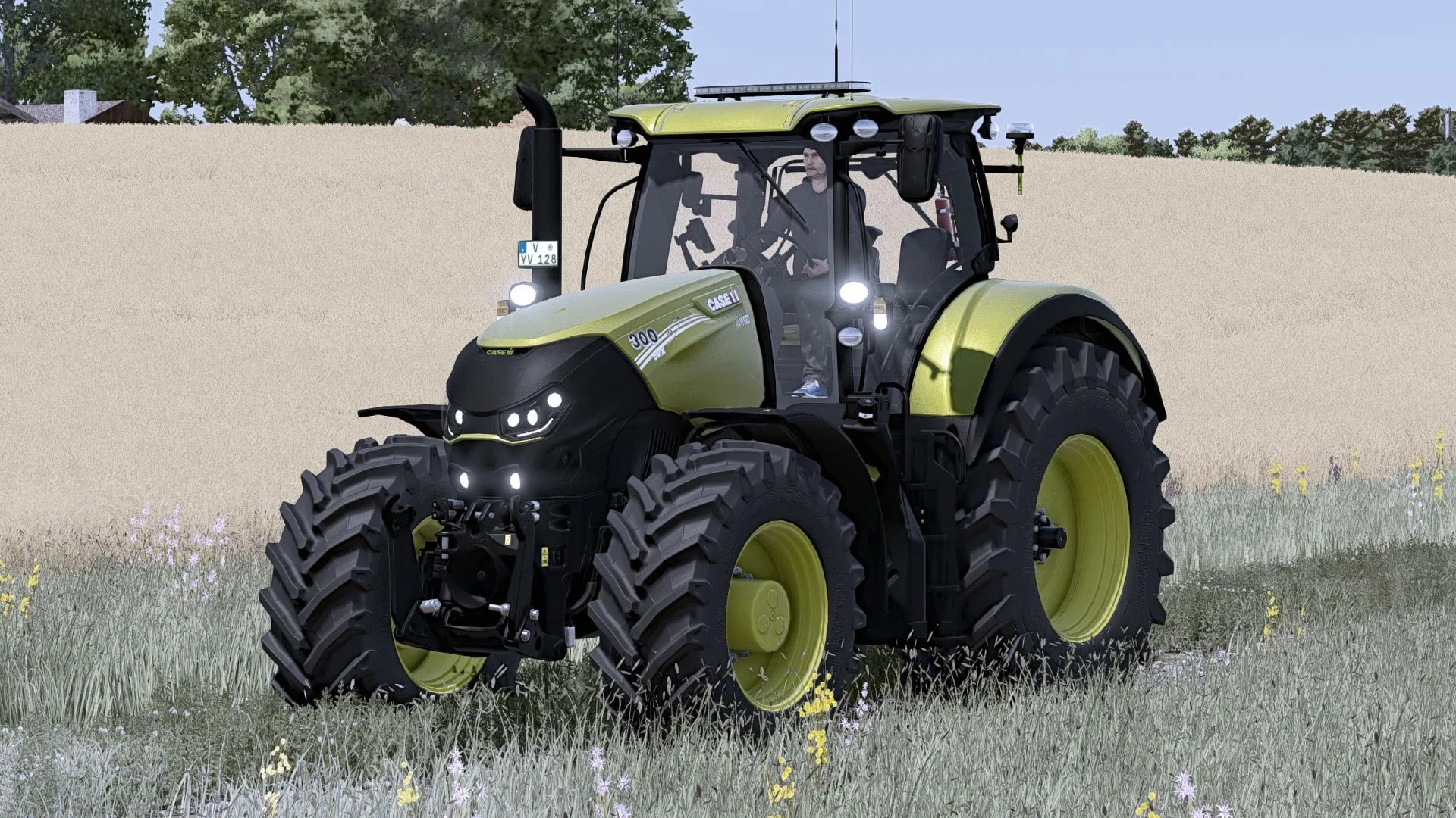 FS25 Case Optum Edit V1.0 Tractors Mod