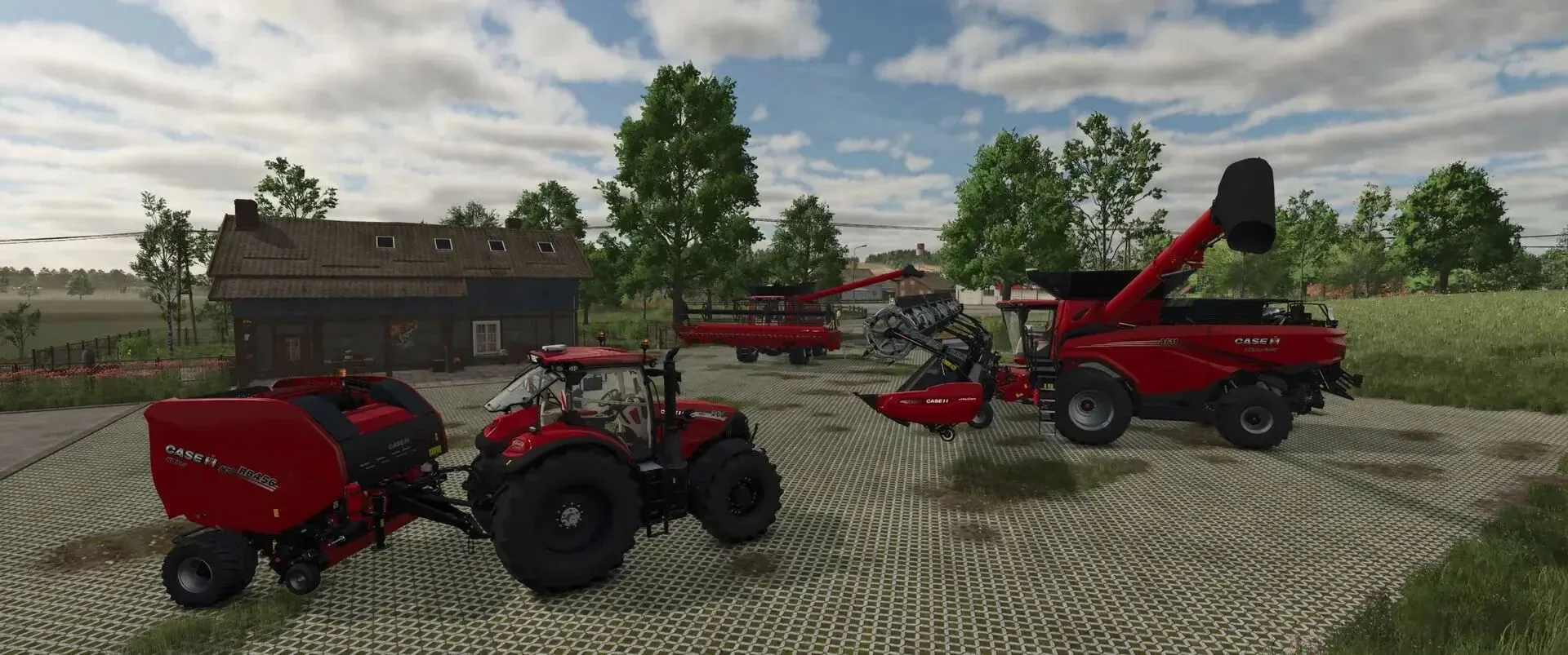 FS25 Case Pack v1.1 Tractors Mod FS25 Mod Free Download