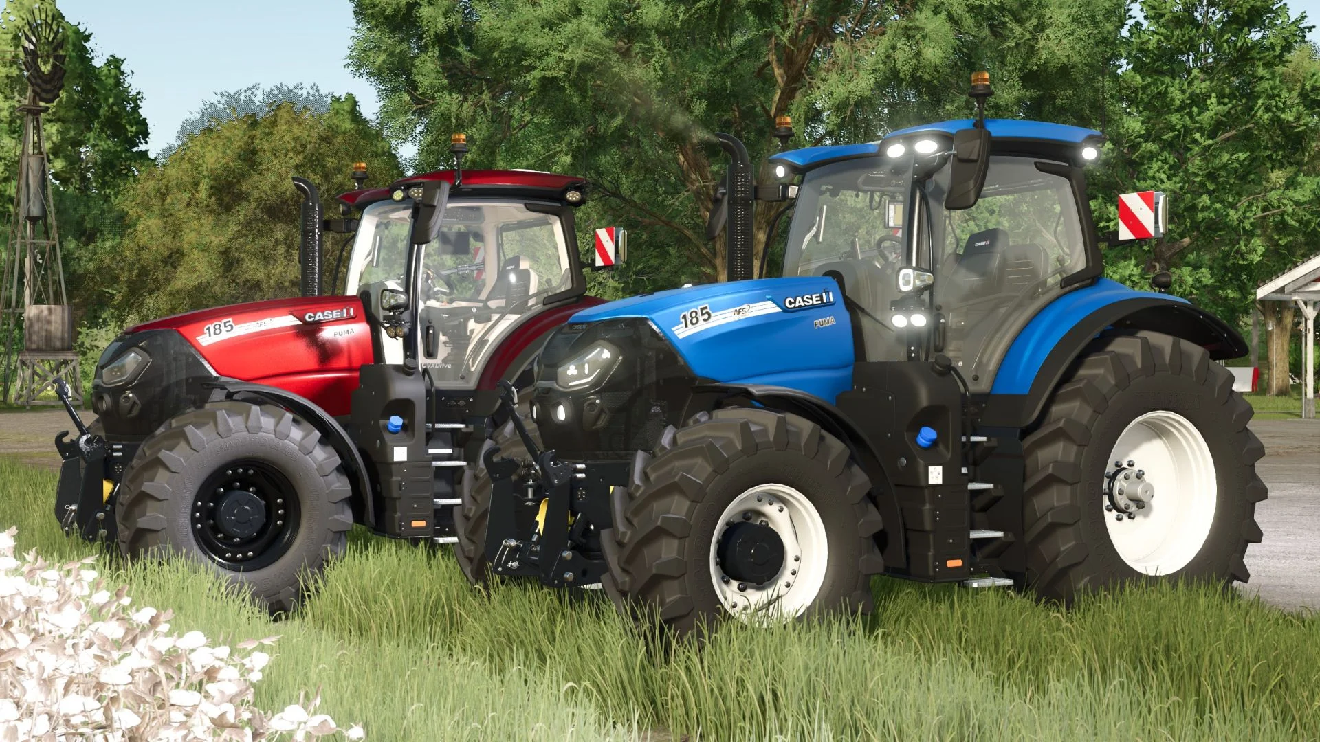 FS25 Case Puma (color config) v1.0 Tractors Mod FS25 Mod Free Download