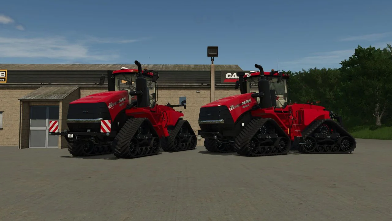 FS25 Case Quadtrac AFS Connect V1.0 Tractors Mod FS25 Mod Free Download