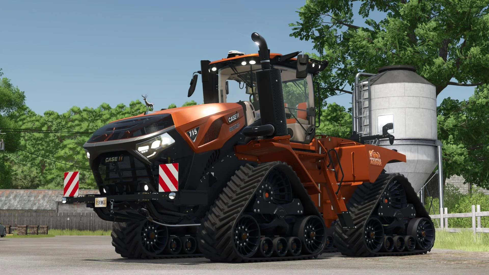 FS25 CASE Quadtrac Edit V1.0 Tractors Mod FS25 Mod Free Download