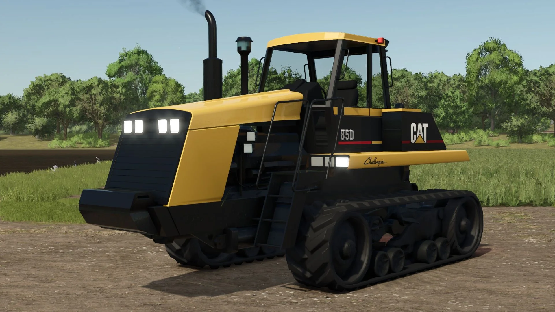 FS25 CAT C&D Series Tractor v1.0 Tractors Mod FS25 Mod Free Download