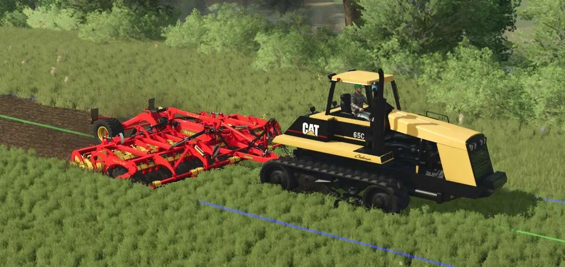 FS25 CAT C&D Series v1.0 Tractors Mod FS25 Mod Free Download