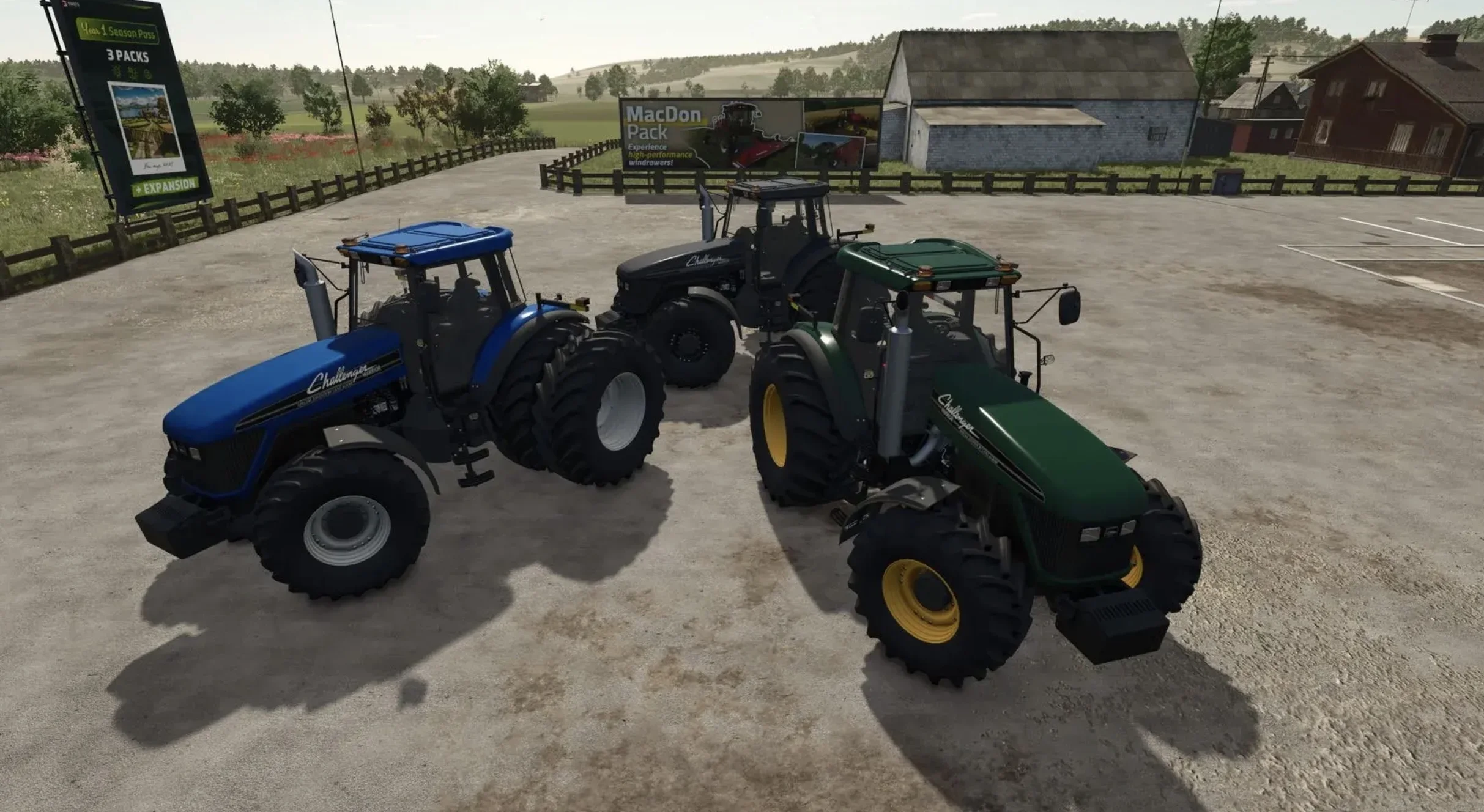 FS25 Challenger MT600 Series (Special Warrior Edition) v1.0.1 Tractors Mod FS25 Mod Free Download