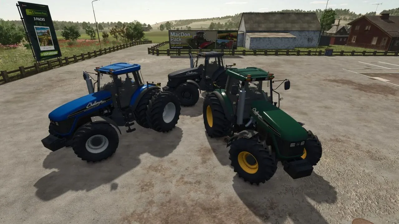 FS25 Challenger MT600 Series Special Edition Warrior v1.0.3 Tractors Mod FS25 Mod Free Download