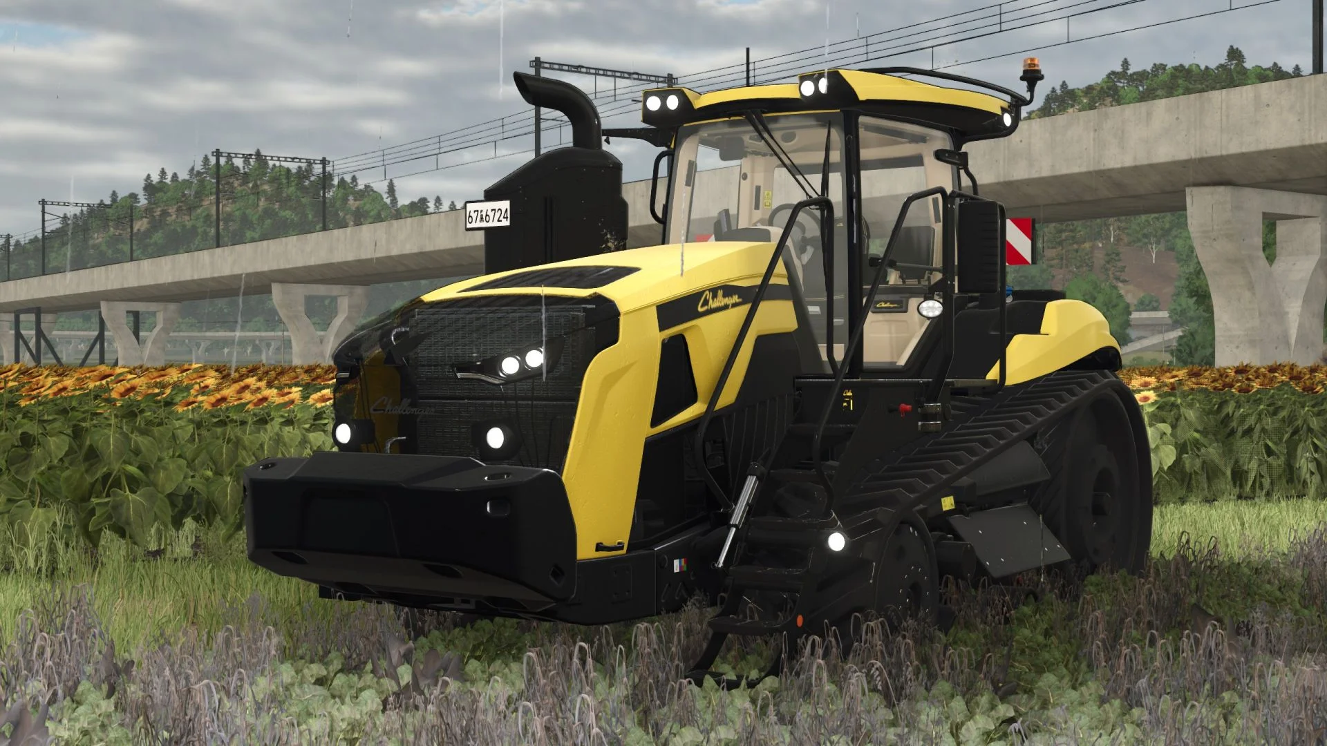 FS25 Challenger MT800 2021 v1.0 Tractors Mod FS25 Mod Free Download