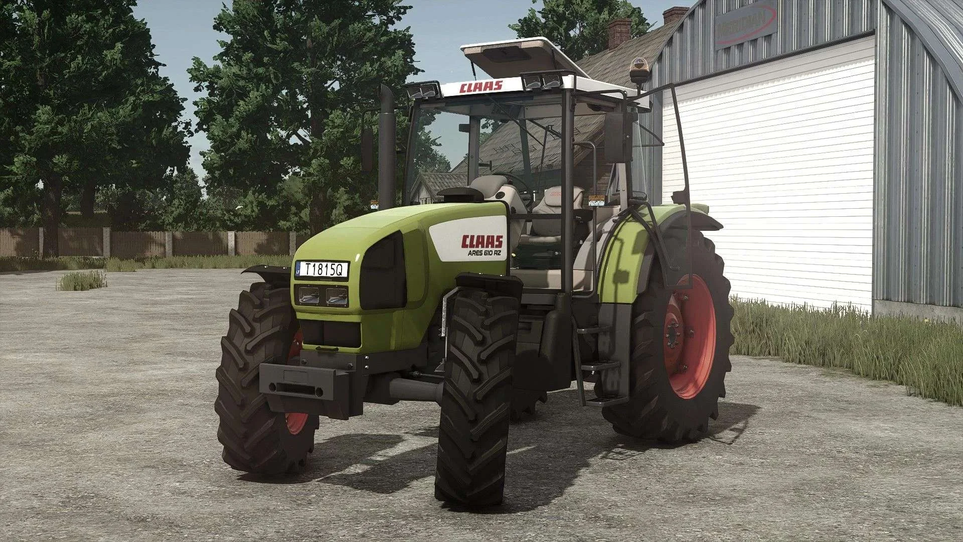 FS25 Claas Ares 600 v1.0.0.3 Tractors Mod FS25 Mod Free Download
