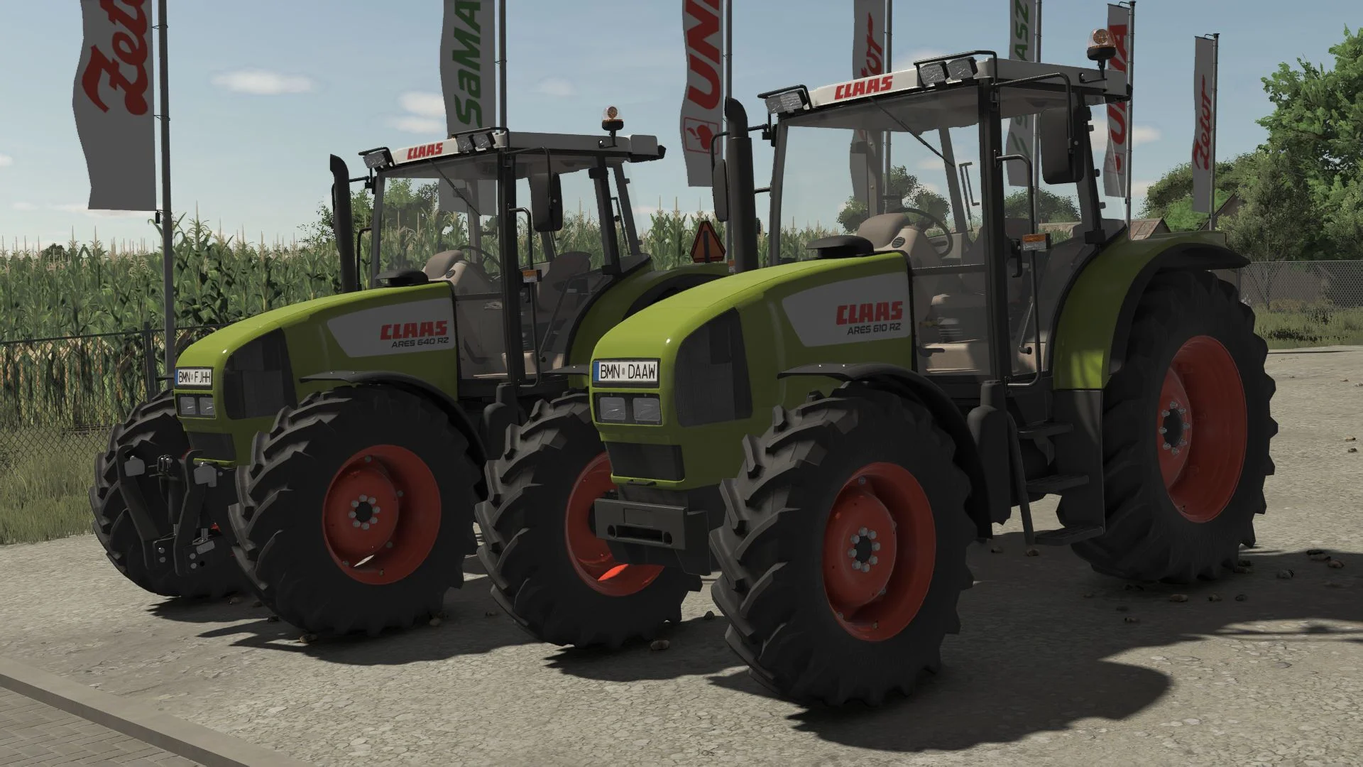 FS25 Claas Ares 600 V1.0.0.4 Tractors Mod