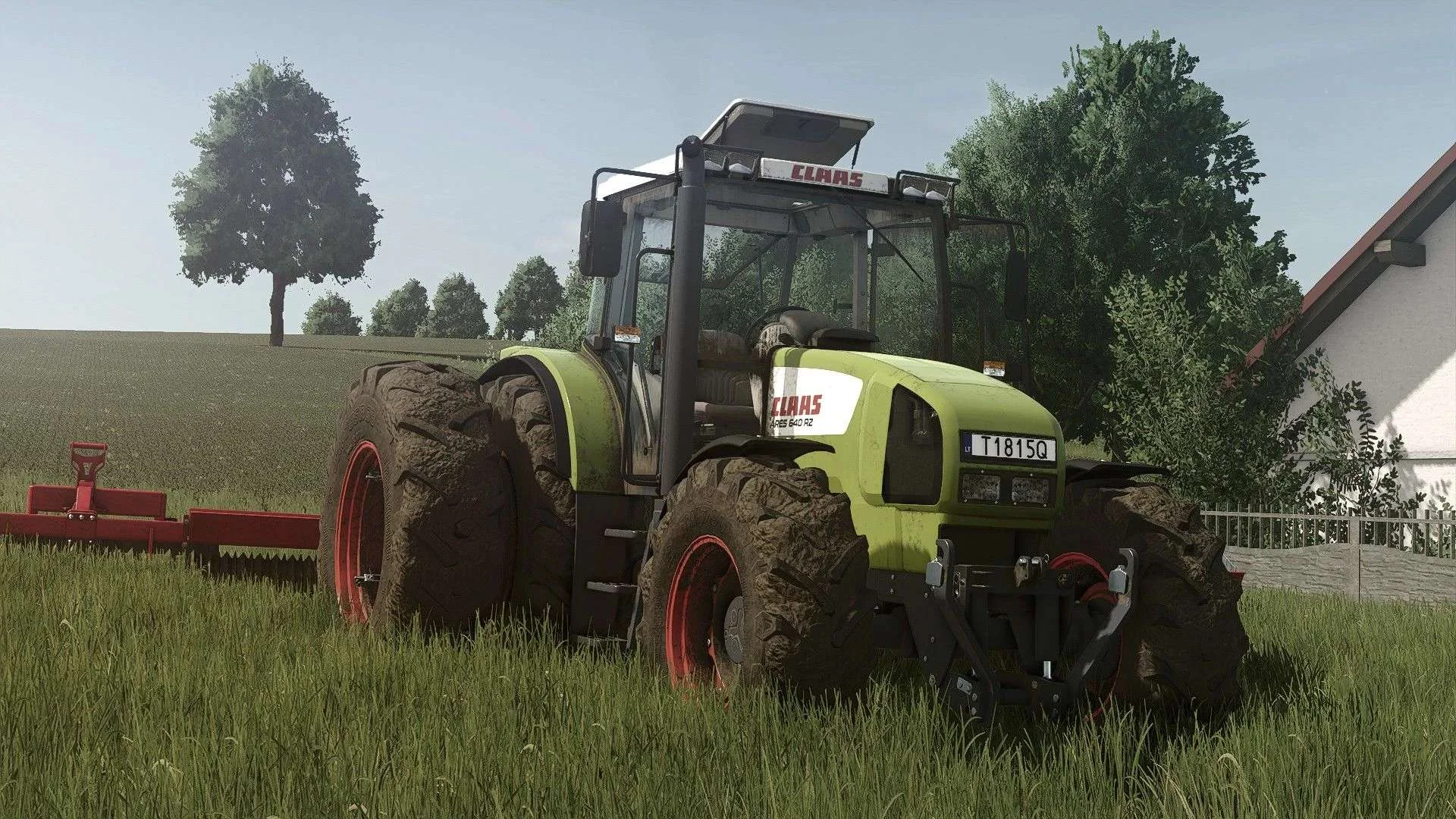 FS25 Claas Ares 600 v1.0 Tractors Mod FS25 Mod Free Download
