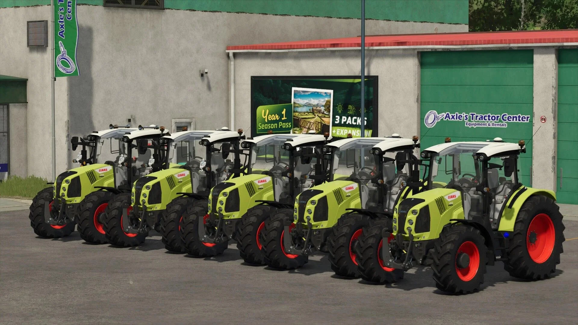 FS25 Claas Arion 400 Edited v1.0 Tractors Mod FS25 Mod Free Download