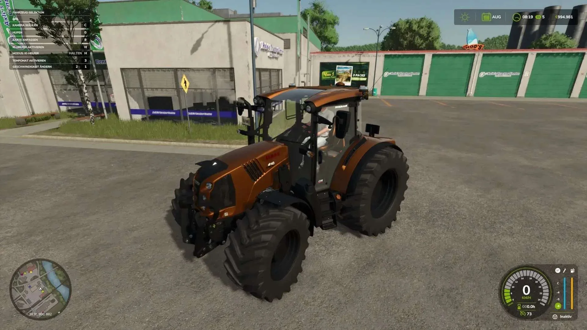 FS25 Claas Arion 470-410 By Zladdi76 v1.0 Tractors Mod FS25 Mod Free Download