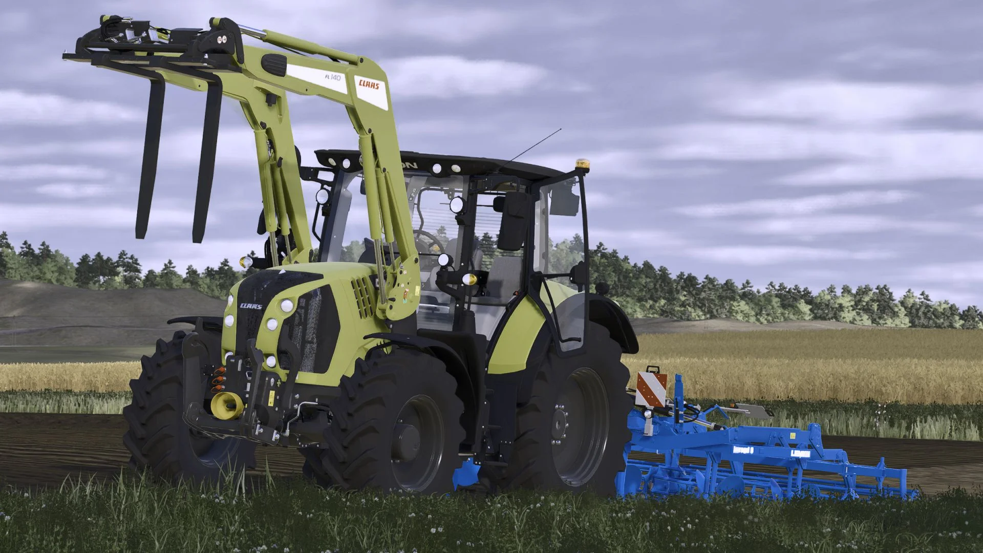 FS25 Claas Arion 500 Pack V1.0.0.1 Tractors Mod FS25 Mod Free Download